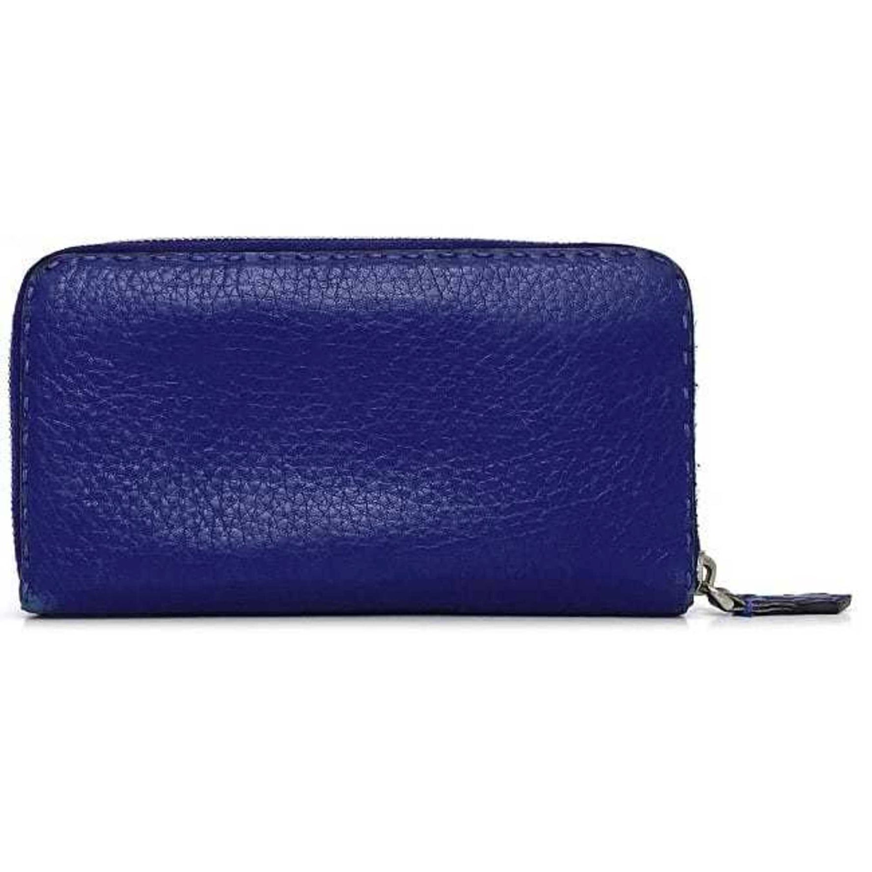 Fendi Round Long Wallet Selleria Leather