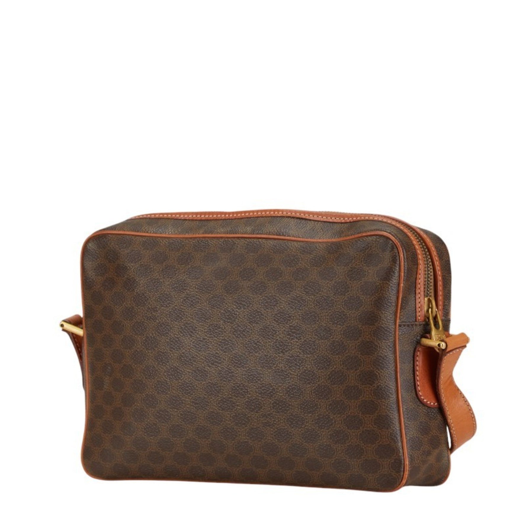 Celine Macadam Shoulder Bag PVC Leather