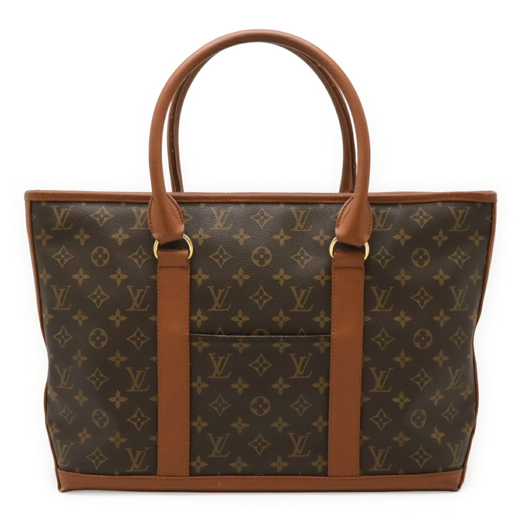 Louis Vuitton Monogram Weekend PM Tote Bag, Large Shoulder
