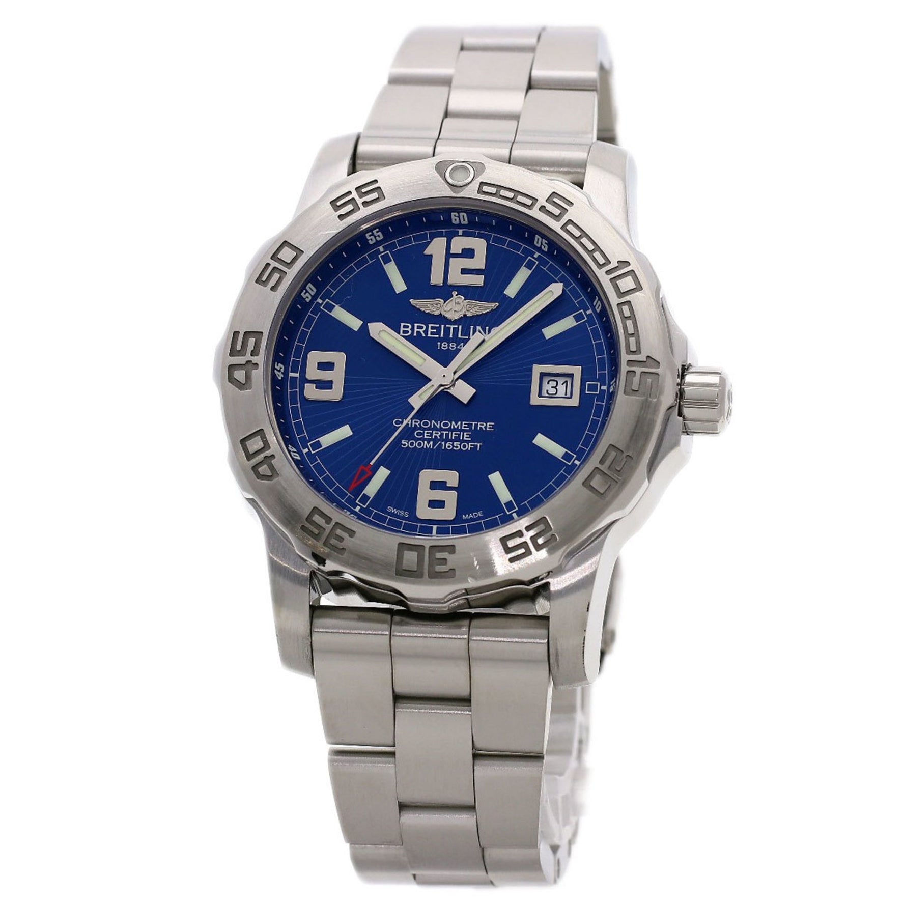 Breitling Colt 44 Watch Stainless Steel SS