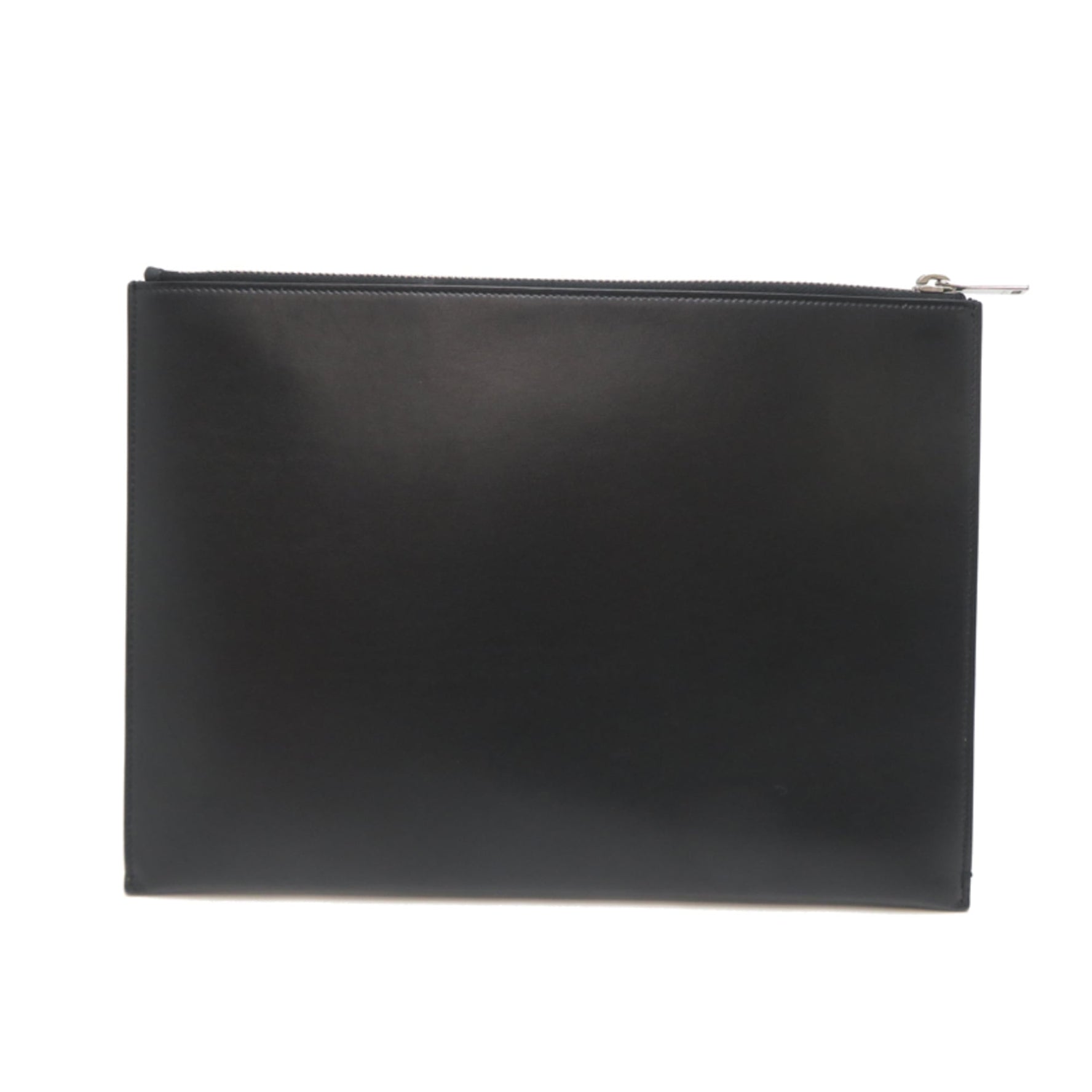 Saint Laurent Zip Tablet Holder Clutch Bag in Leather