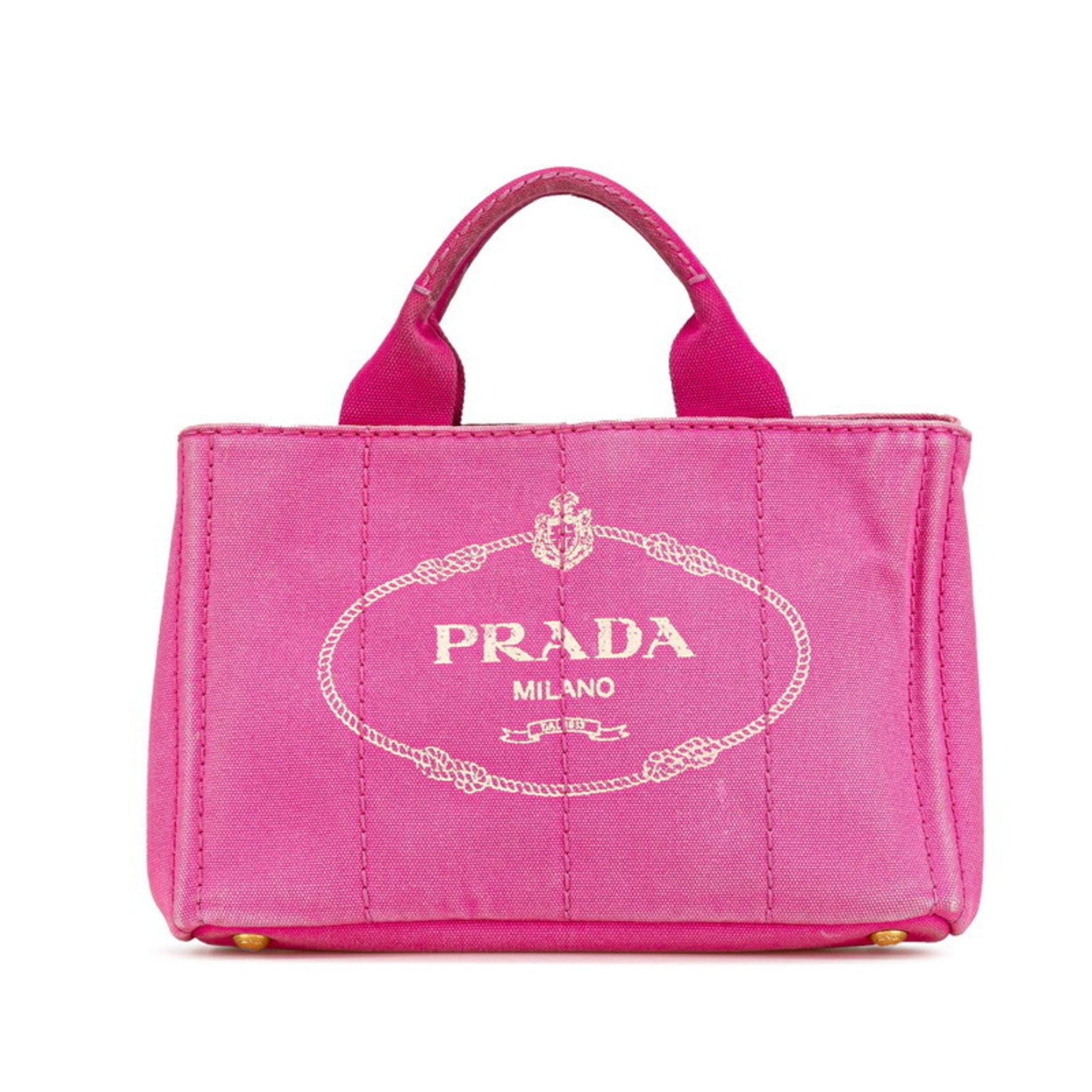 Prada Canapa Mini Handbag in Canvas
