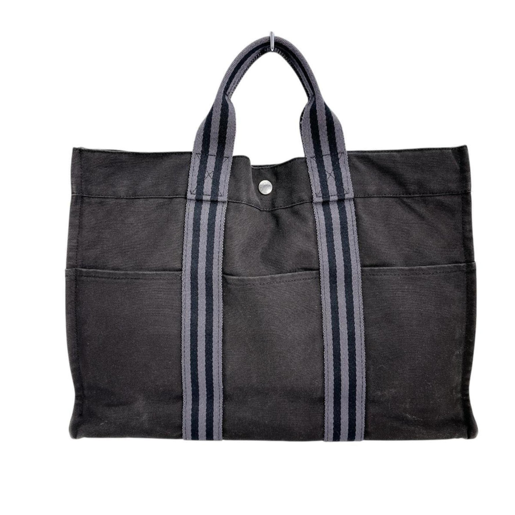Hermes Tote Bag Business Foult MM Canvas