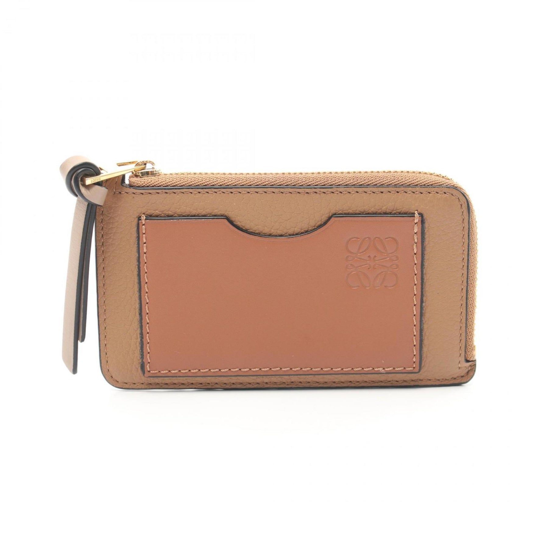 LOEWE Anagram Coin Card Holder Wallet/Coin Case Wallet Leather