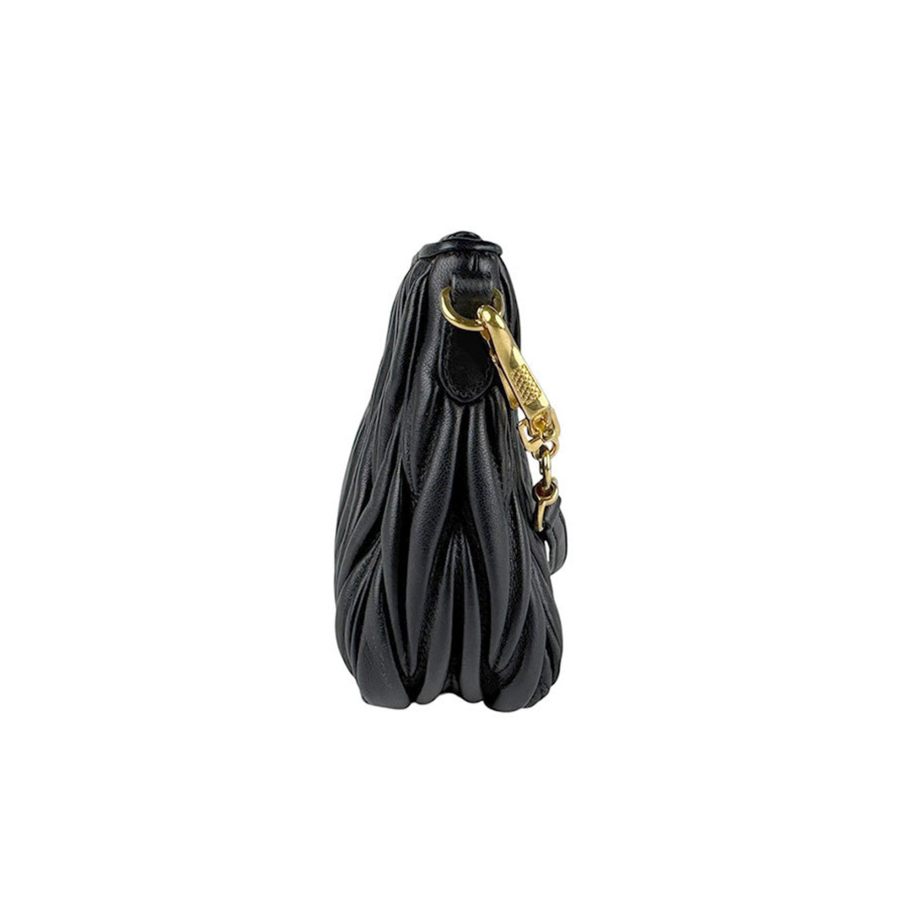 Miu Miu Miu Matelasse Leather Shoulder Bag