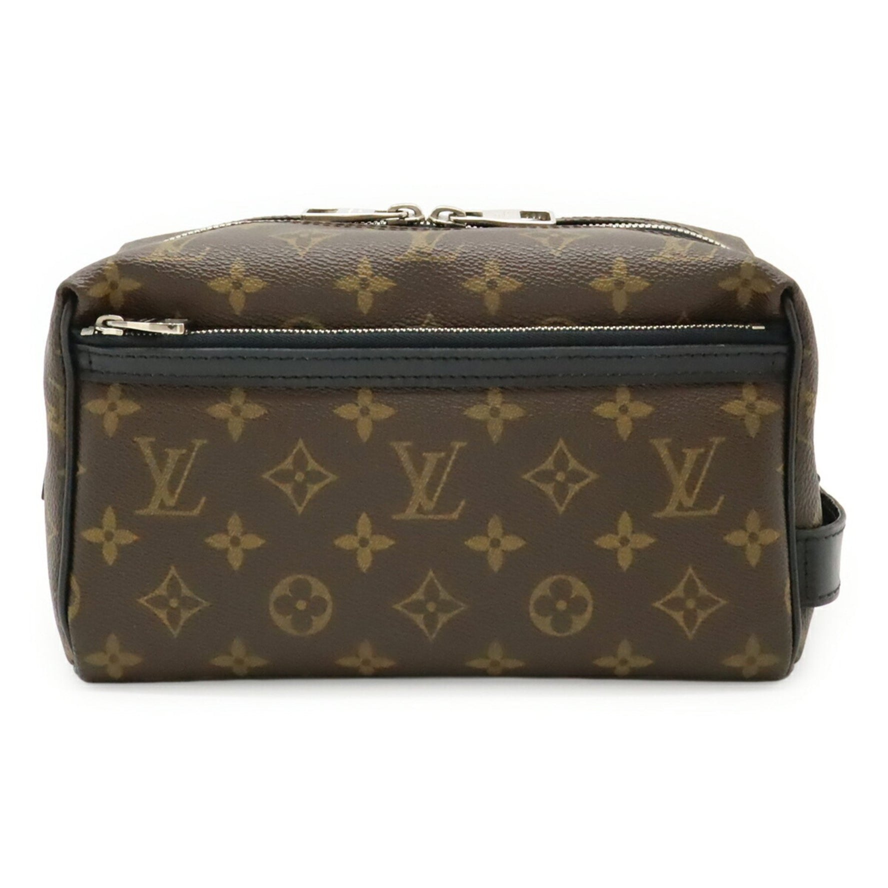 Louis Vuitton Monogram Macassar Truss Toilette Pouch Travel Second Bag Handbag