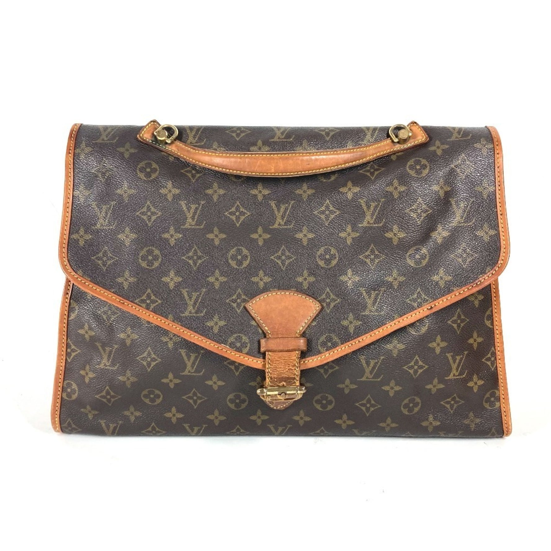 Louis Vuitton Monogram Beverly Bag Shoulder Handbag Canvas