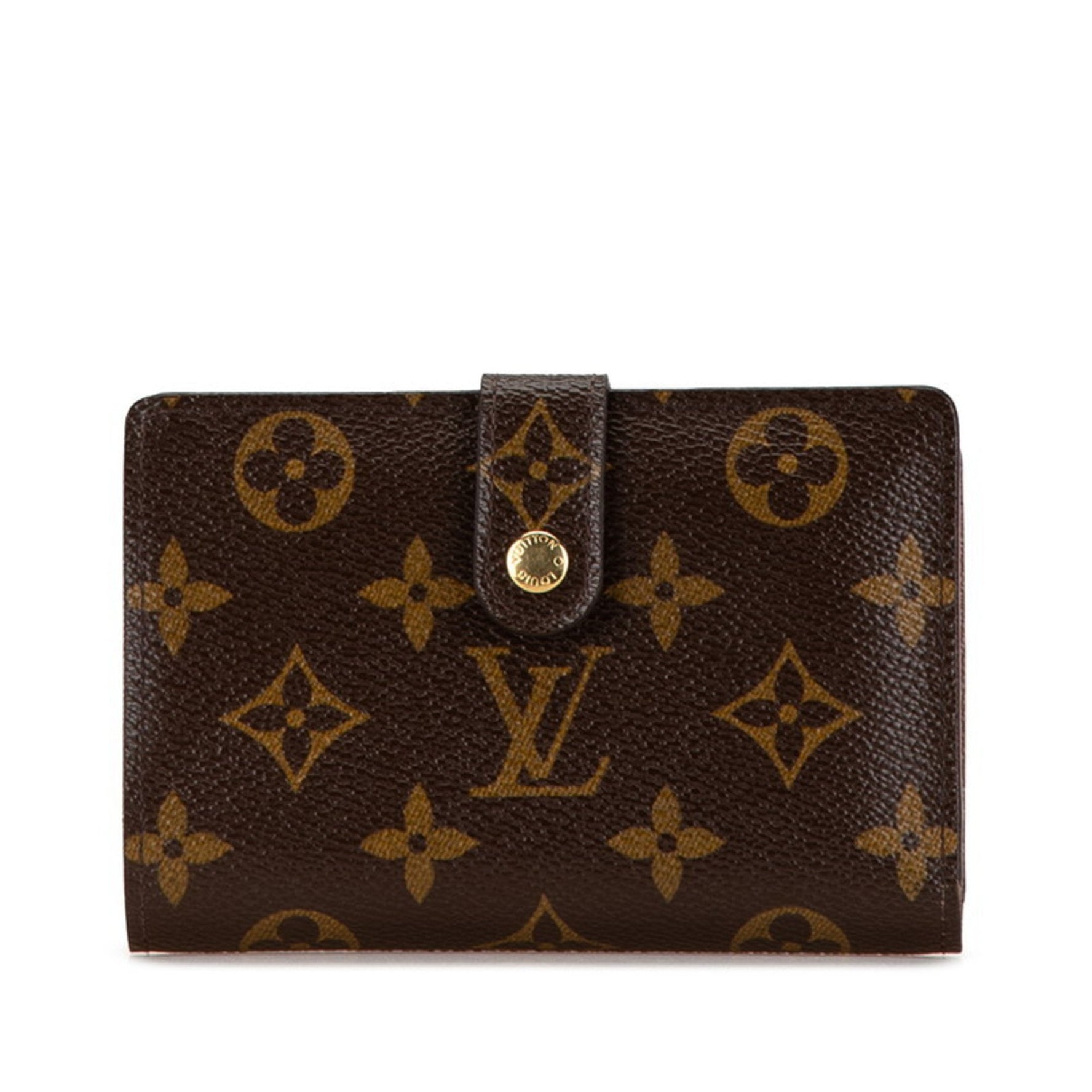 Louis Vuitton Monogram Viennese Bi-fold Wallet PVC Leather