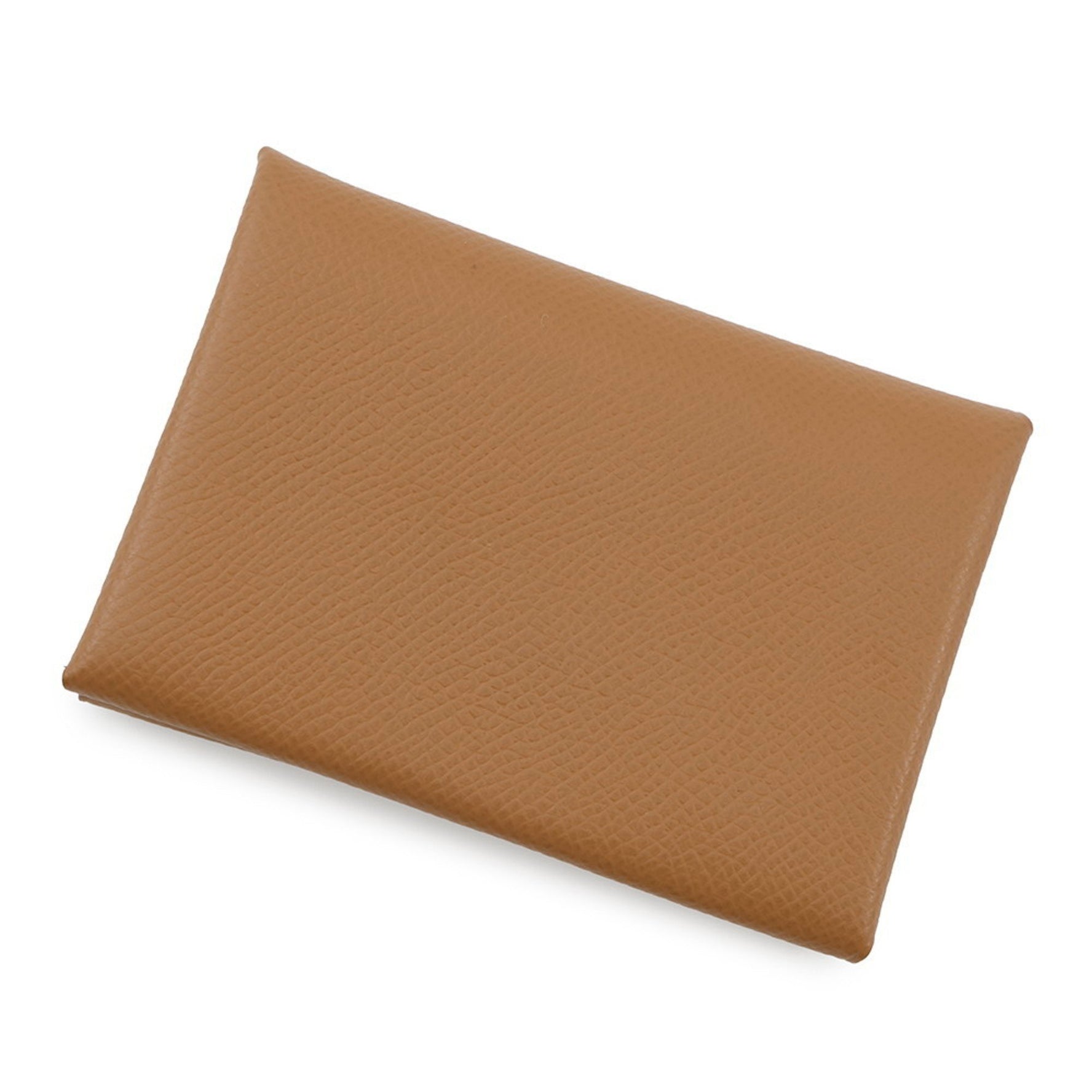 Hermes Hermès Calvi Duo Verso Gold Wallet/Coin Case, Vertifiz Epson, U Stamp