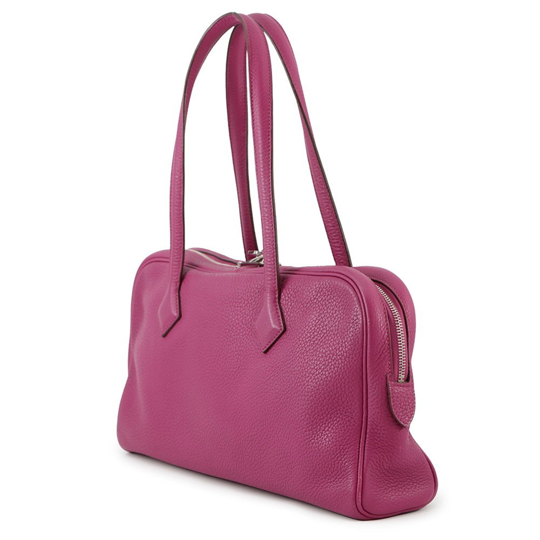 Hermes Hermès Victoria Elan Handbag in Taurillon Clemence Leather with O Stamp