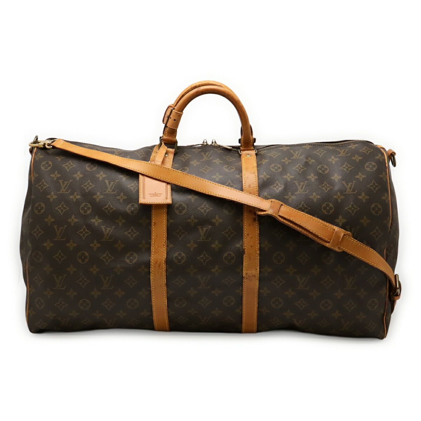 Louis Vuitton Monogram Keepall Bandouliere 60 Boston Bag/Shoulder Bag