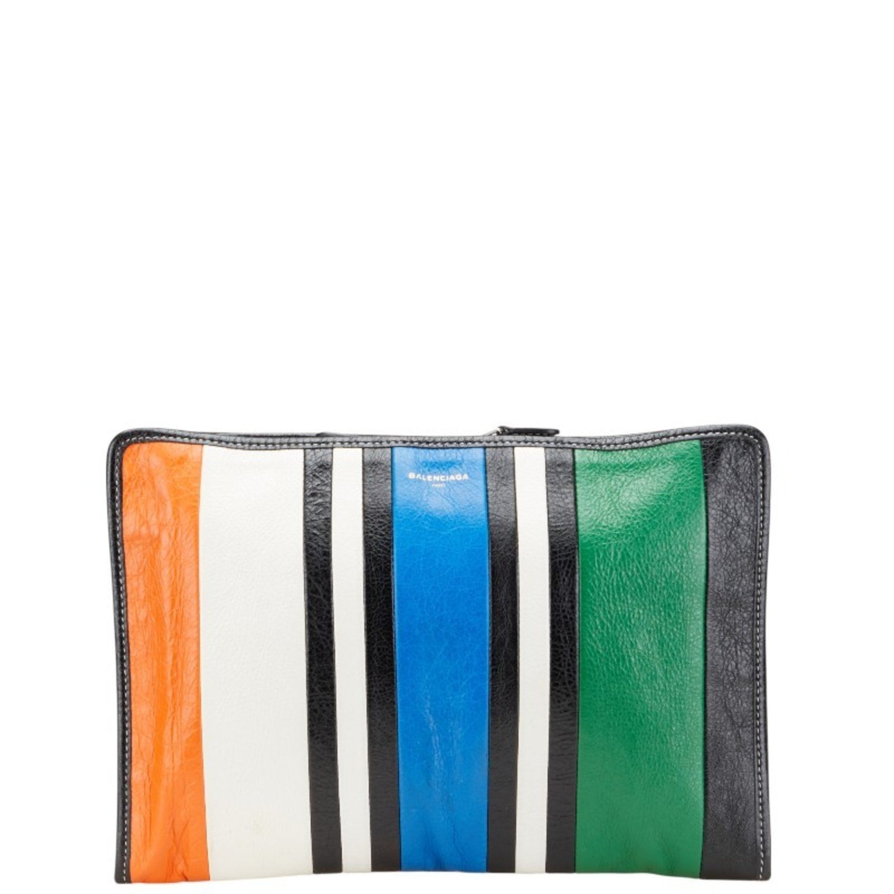 Balenciaga Bazaar clutch bag/second bag multicolored leather