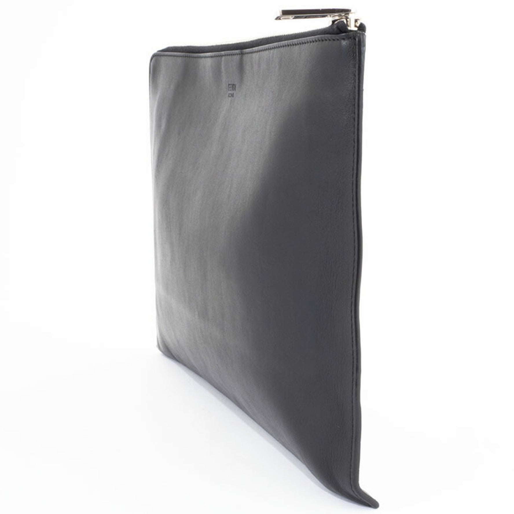 FENDI Monster Clutch Bag Second Calf Leather
