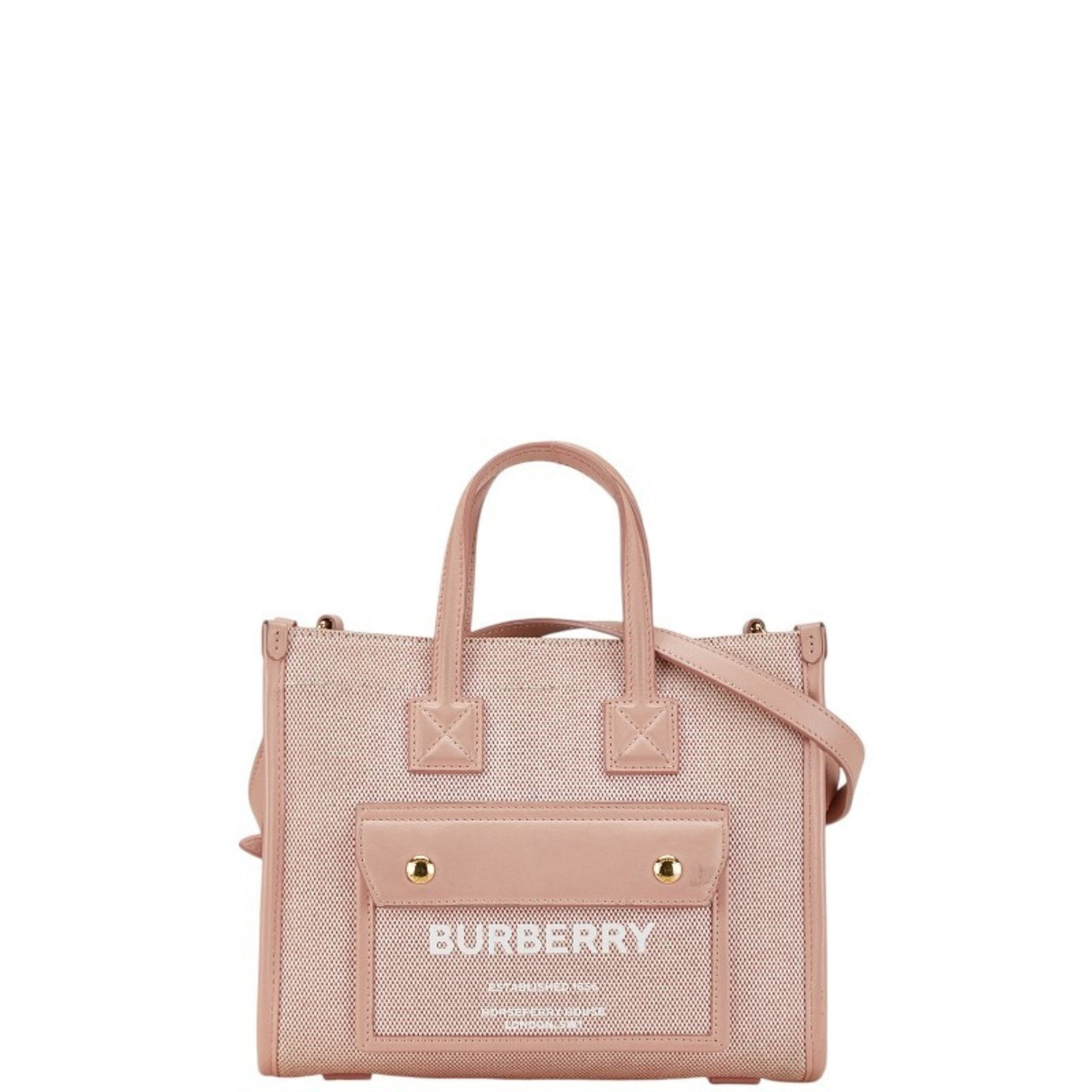 Burberry Tote Bag Shoulder Canvas