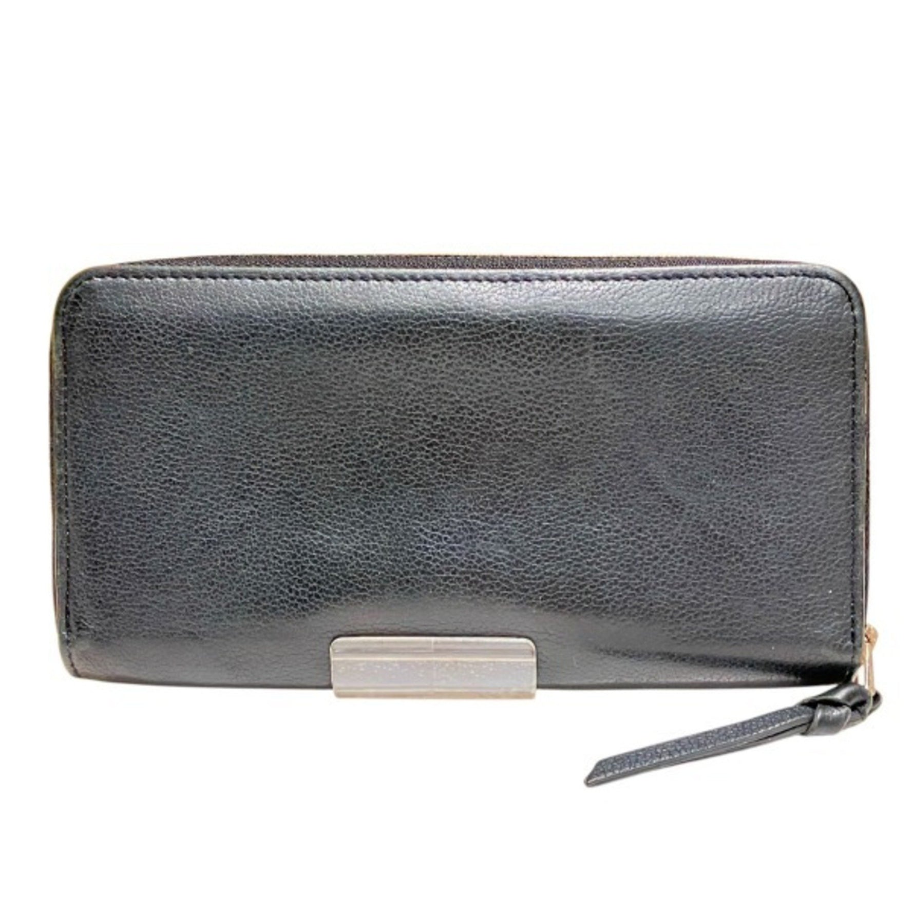 Louis Vuitton Zippy Lockme Round Long Wallet