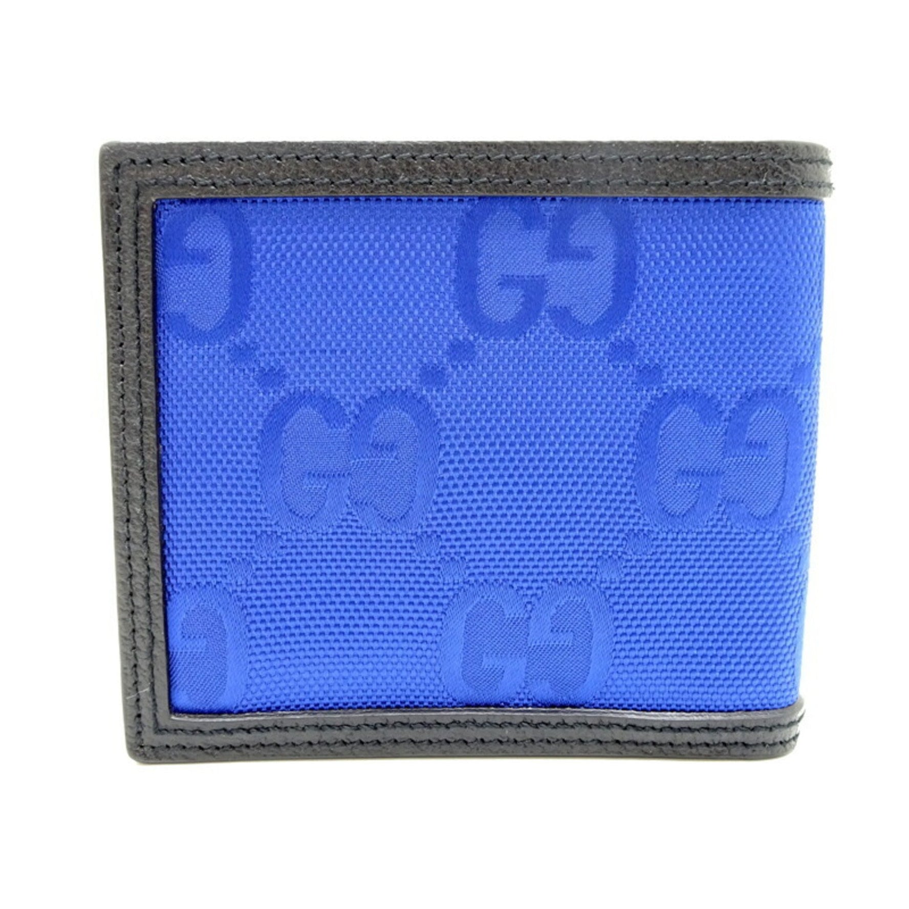 Gucci Off the Grid Bifold Wallet Nylon Blue