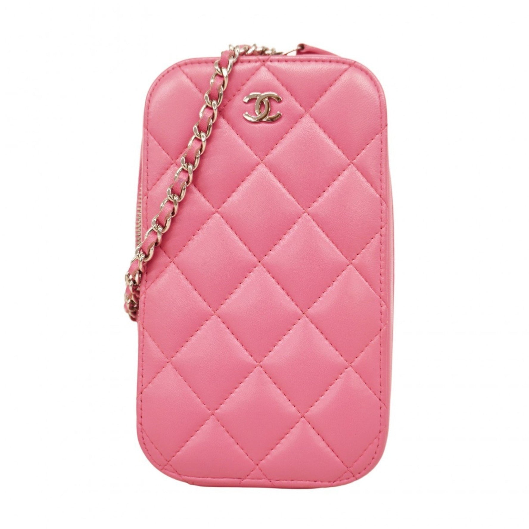 Chanel Matelasse Shoulder Bag with Chain Bag, Lambskin