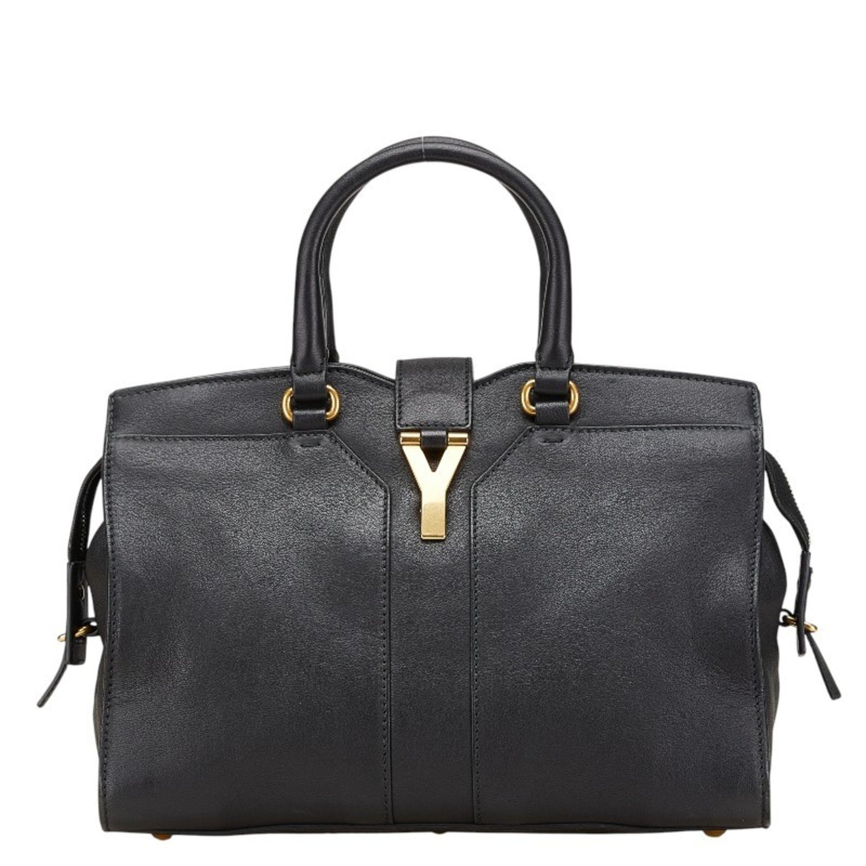 Saint Laurent Cabas Chic Mini Handbag Leather