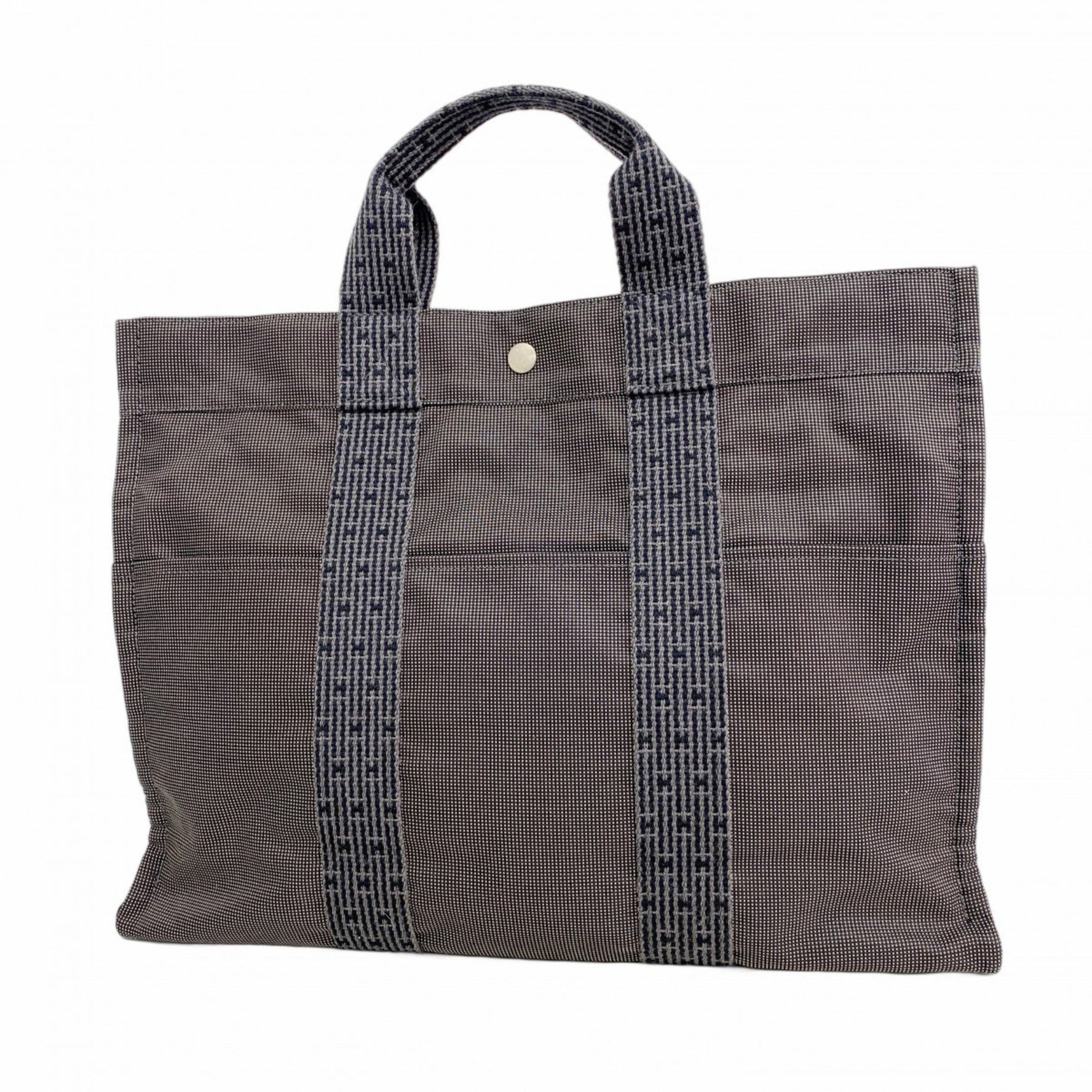 Hermes Hermès Air Line MM Tote Bag, Canvas, Men's and