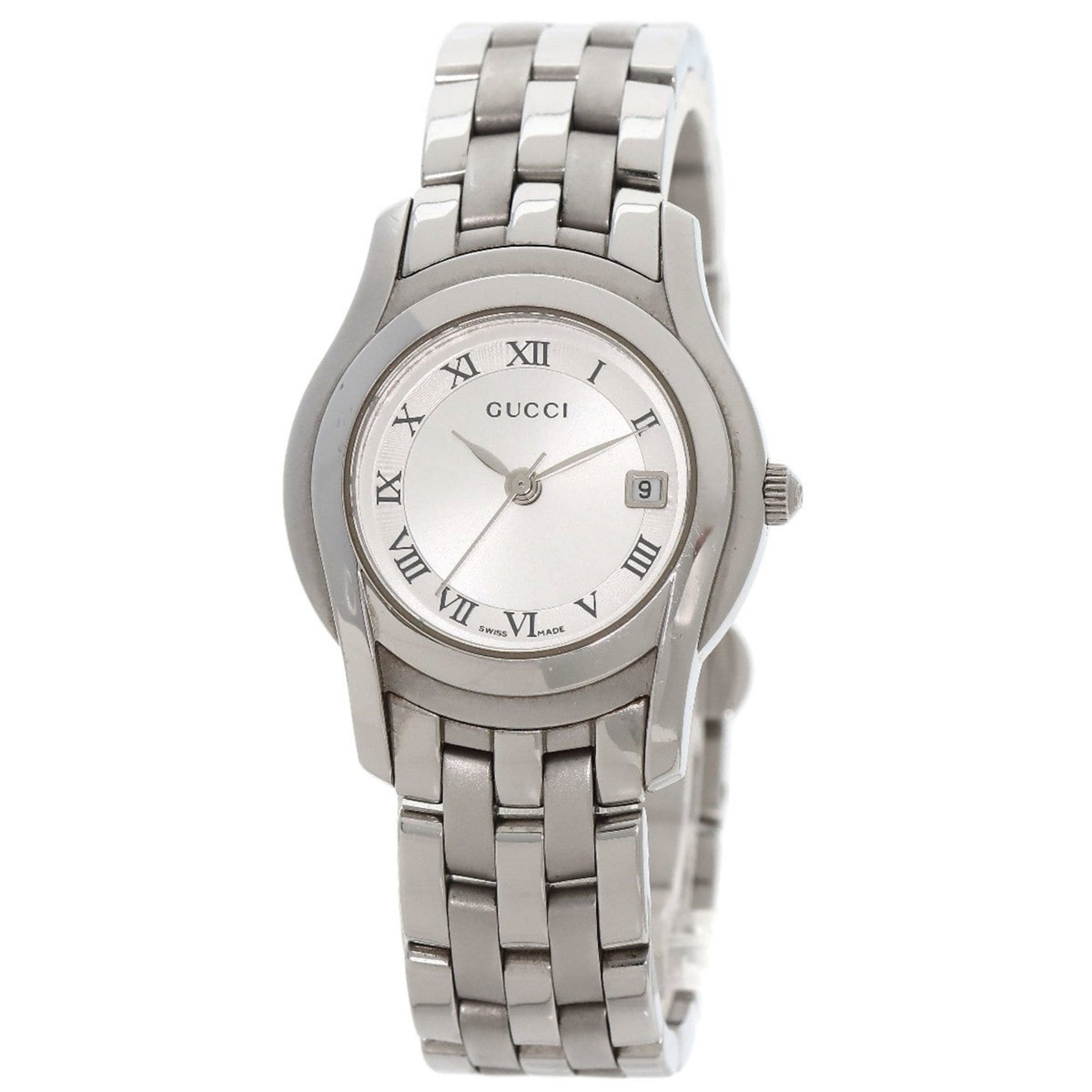 Gucci Watch Stainless Steel SS Ladies