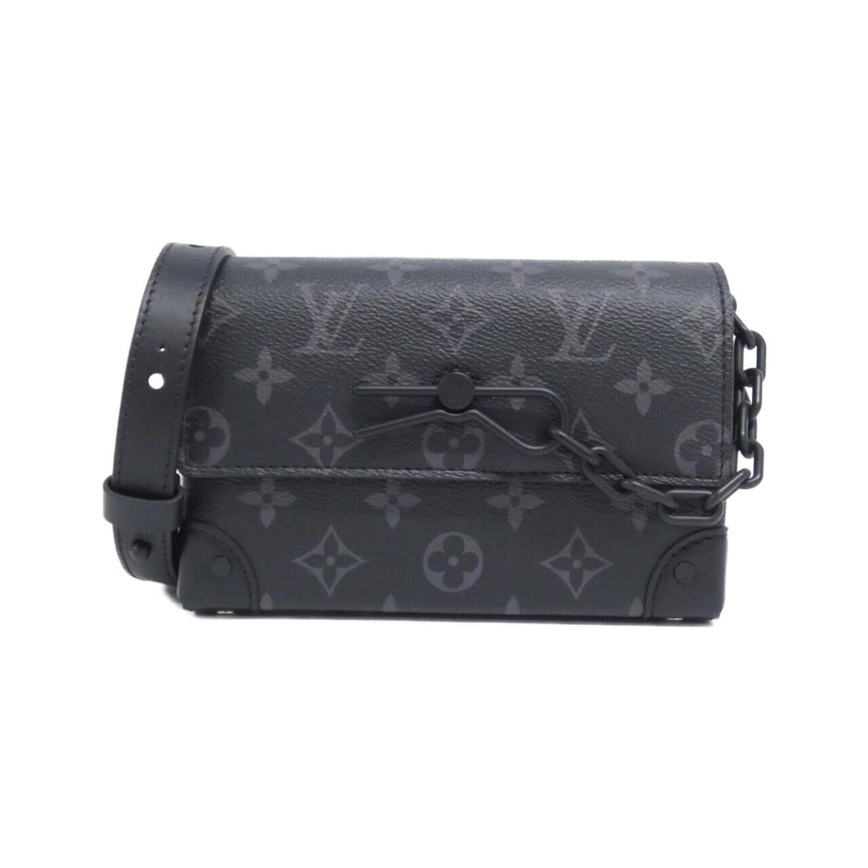 Louis Vuitton Monogram Eclipse Steamer Wearable Wallet Shoulder Bag
