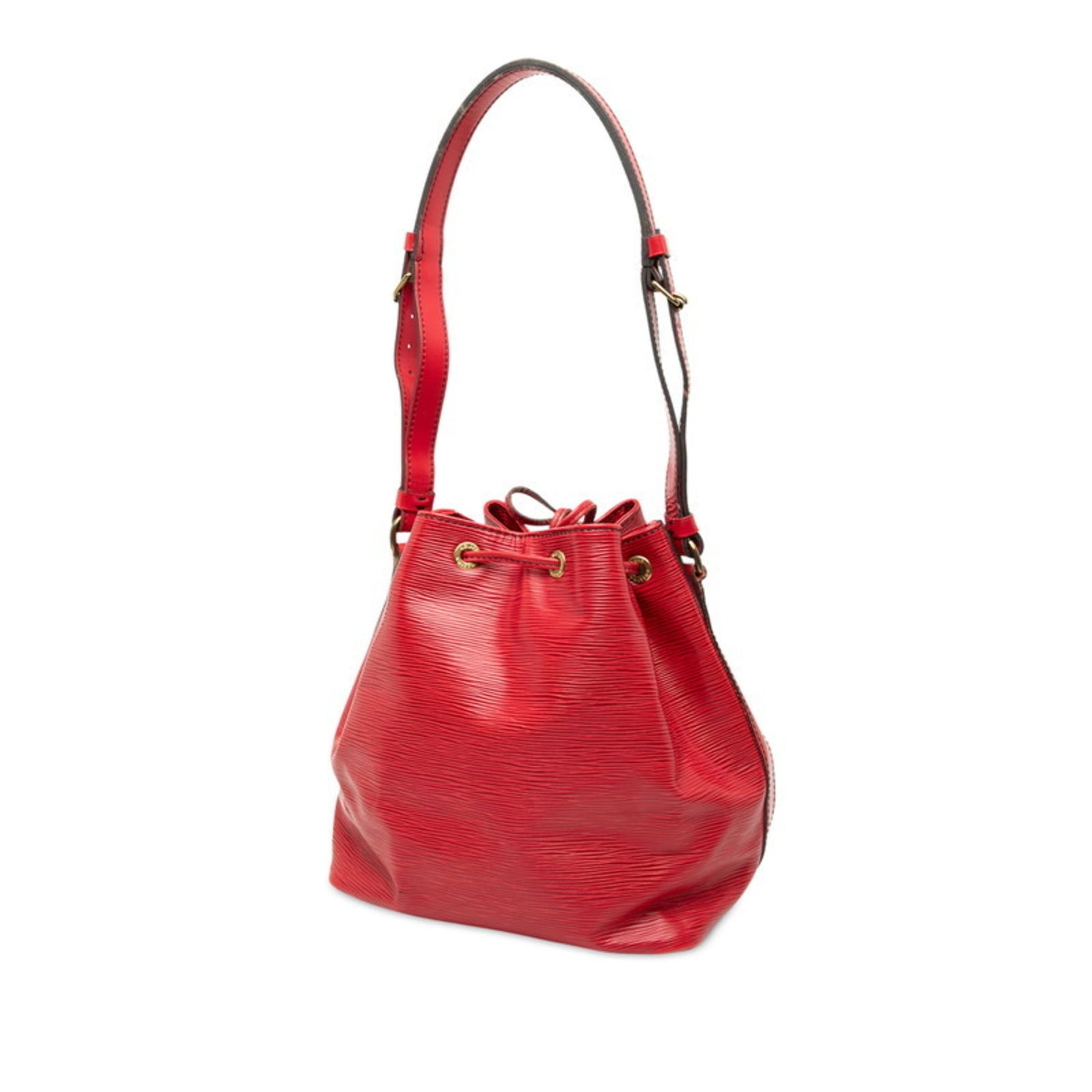 Louis Vuitton Epi Petit Noe One-Shoulder Bag Castilian Red Leather LOUIS VUITTON