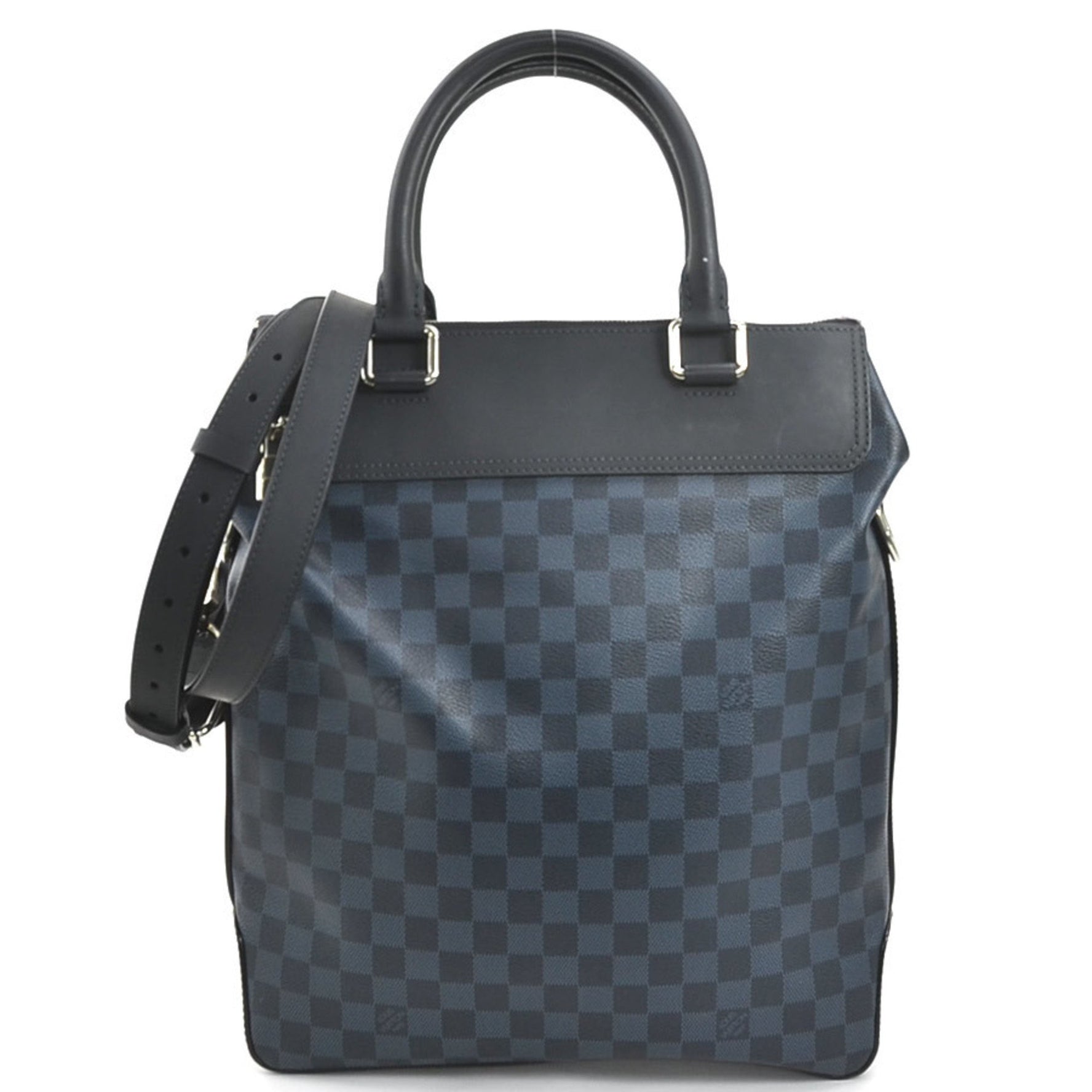 Louis Vuitton Handbag Shoulder Bag Damier Cobalt Greenwich Navy