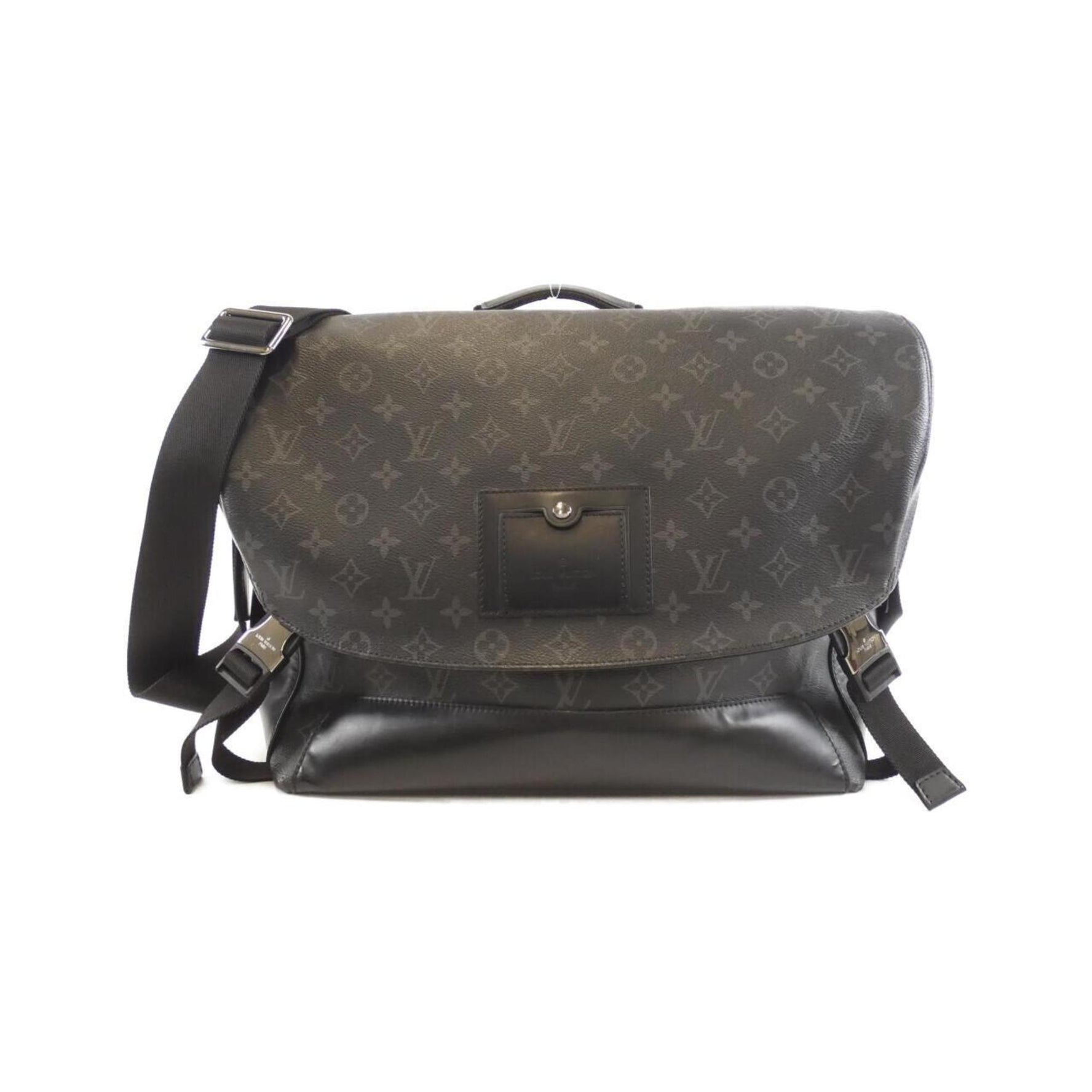 Louis Vuitton Monogram Eclipse Messenger Voyage MM Shoulder Bag