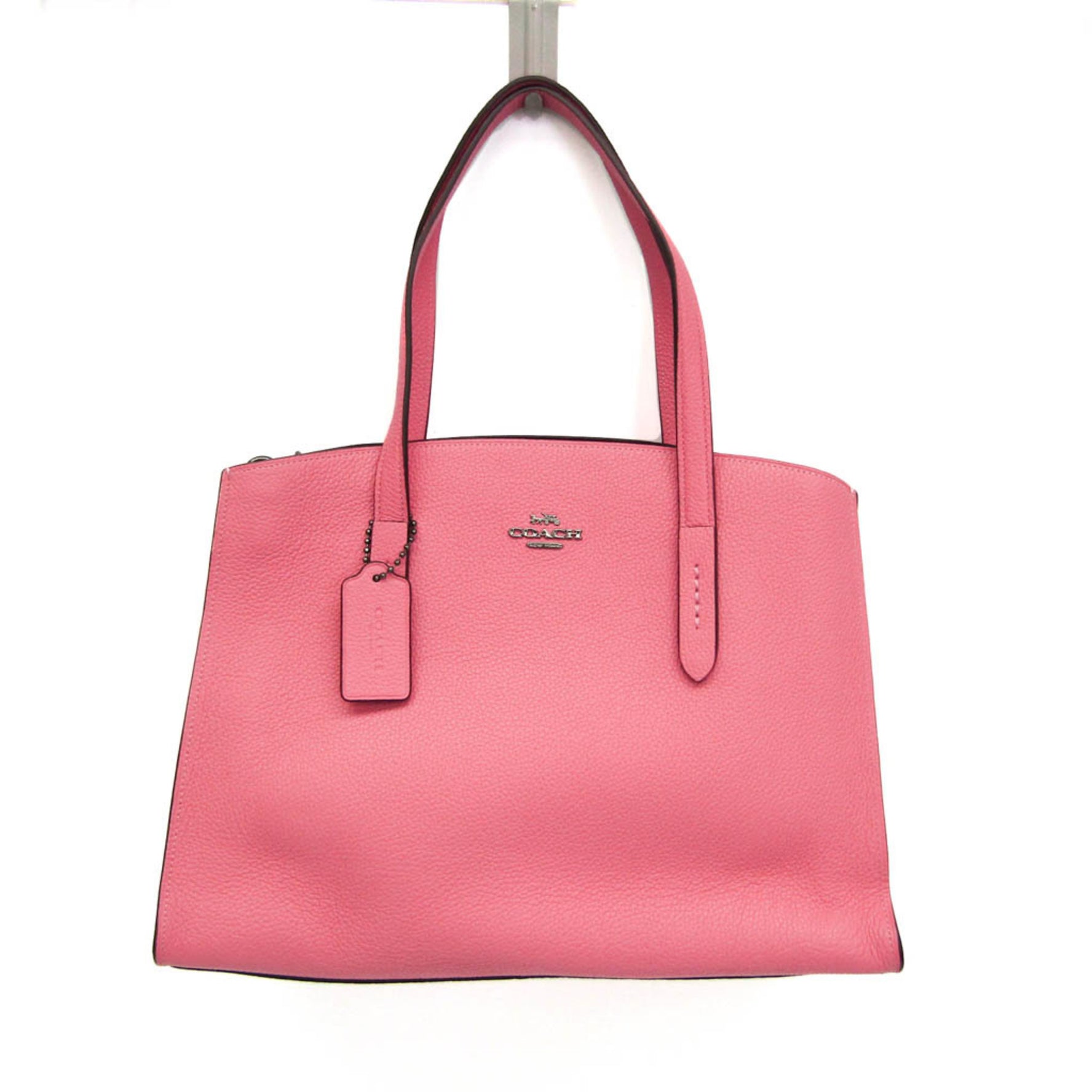 Coach Charlie Leather Shoulder Bag,Tote Bag