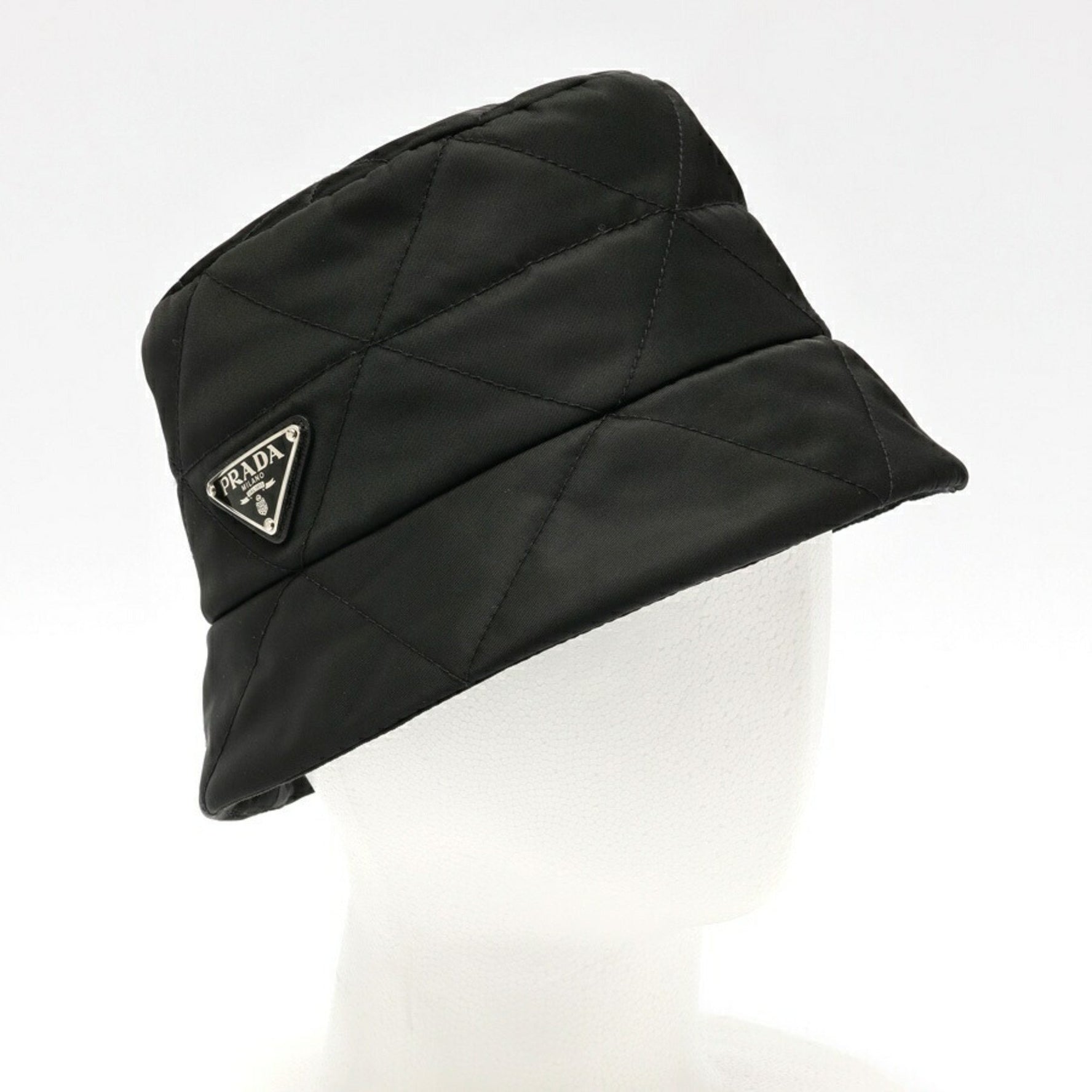 PRADA Re-Nylon Bucket Hat Quilted Nylon # M