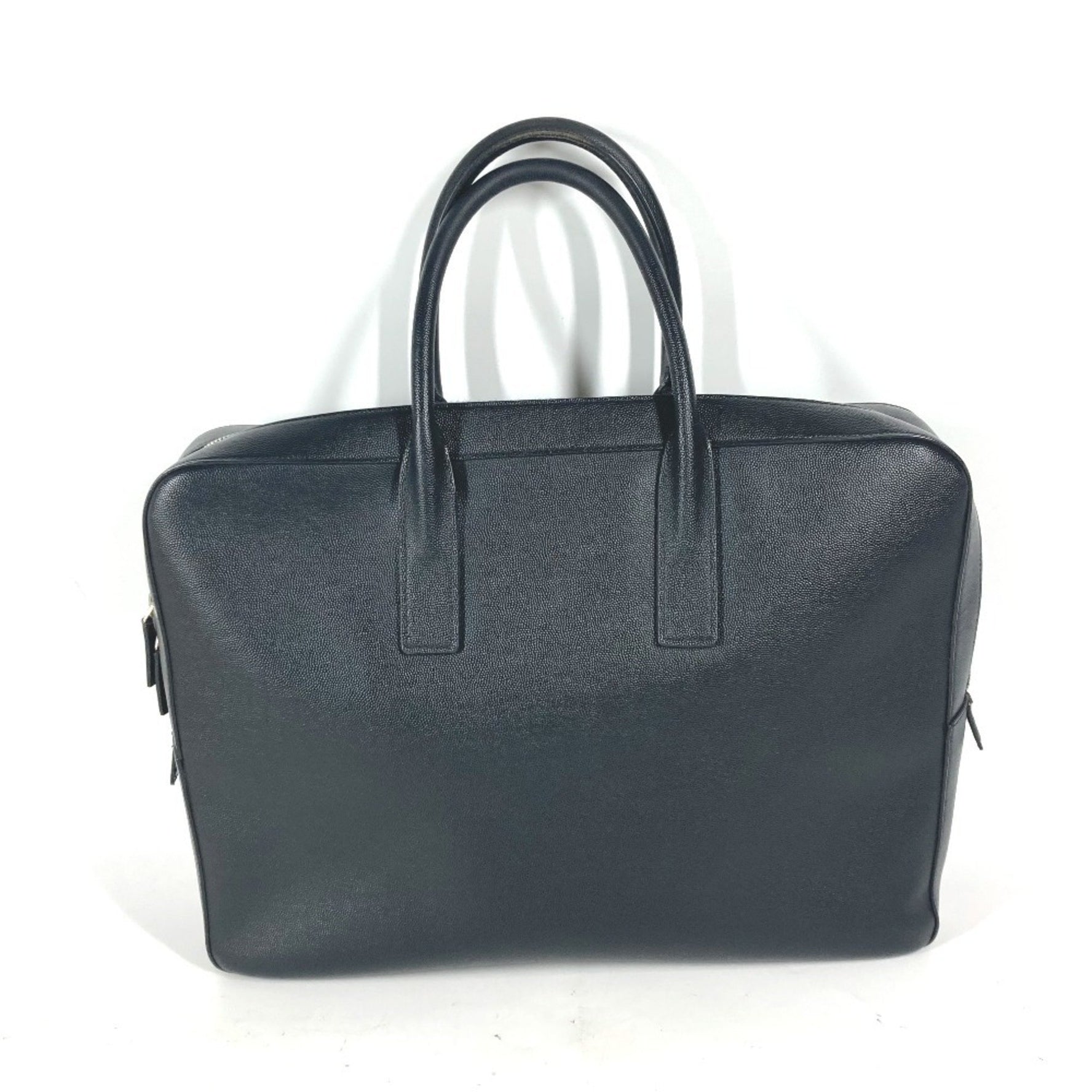 Saint Laurent Paris Classic Museum Bag Handbag Tote Leather Men's