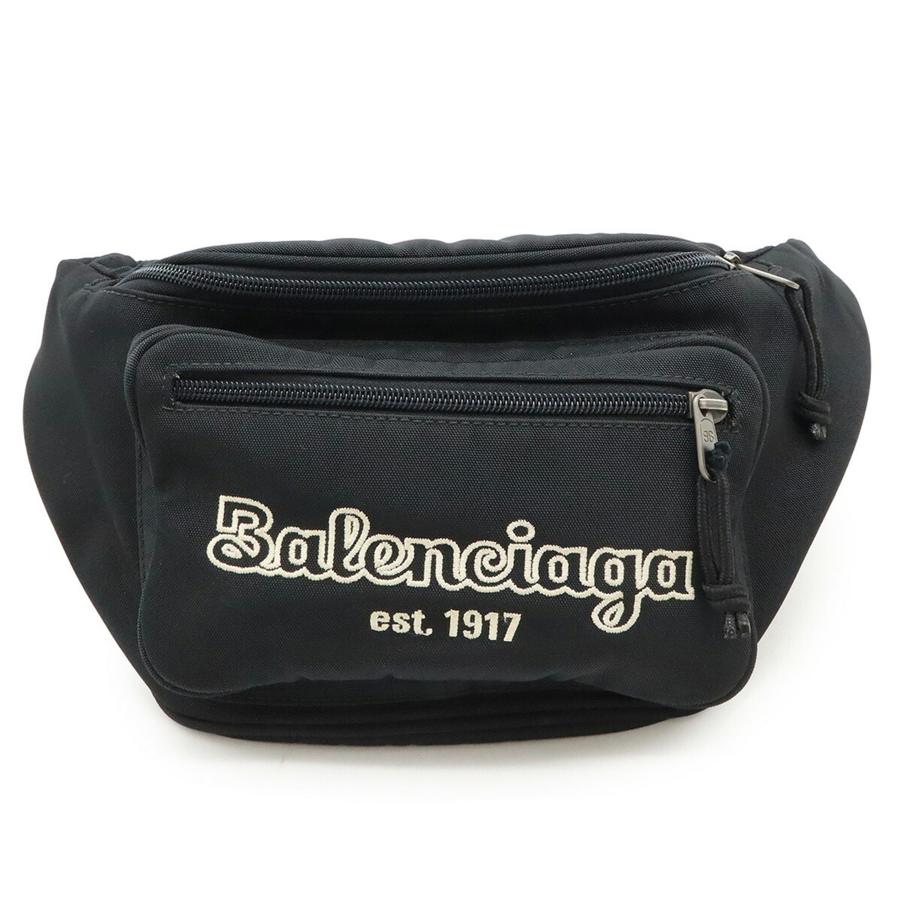 BALENCIAGA Explorer Belt Bag, Waist Pouch, Body Hip Nylon Canvas