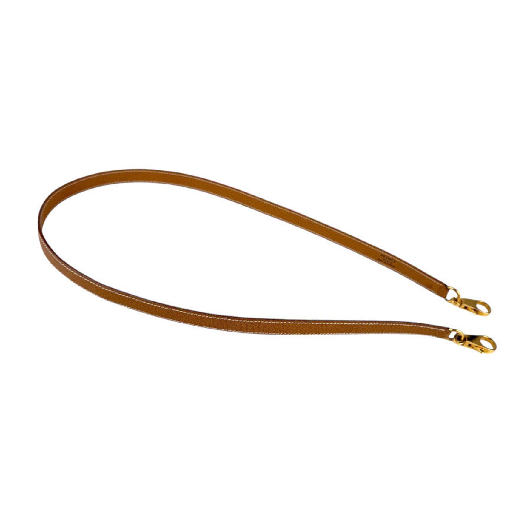Hermes Shoulder Strap for Kelly and Bolide Vache Liegée Natural Gold Men's
