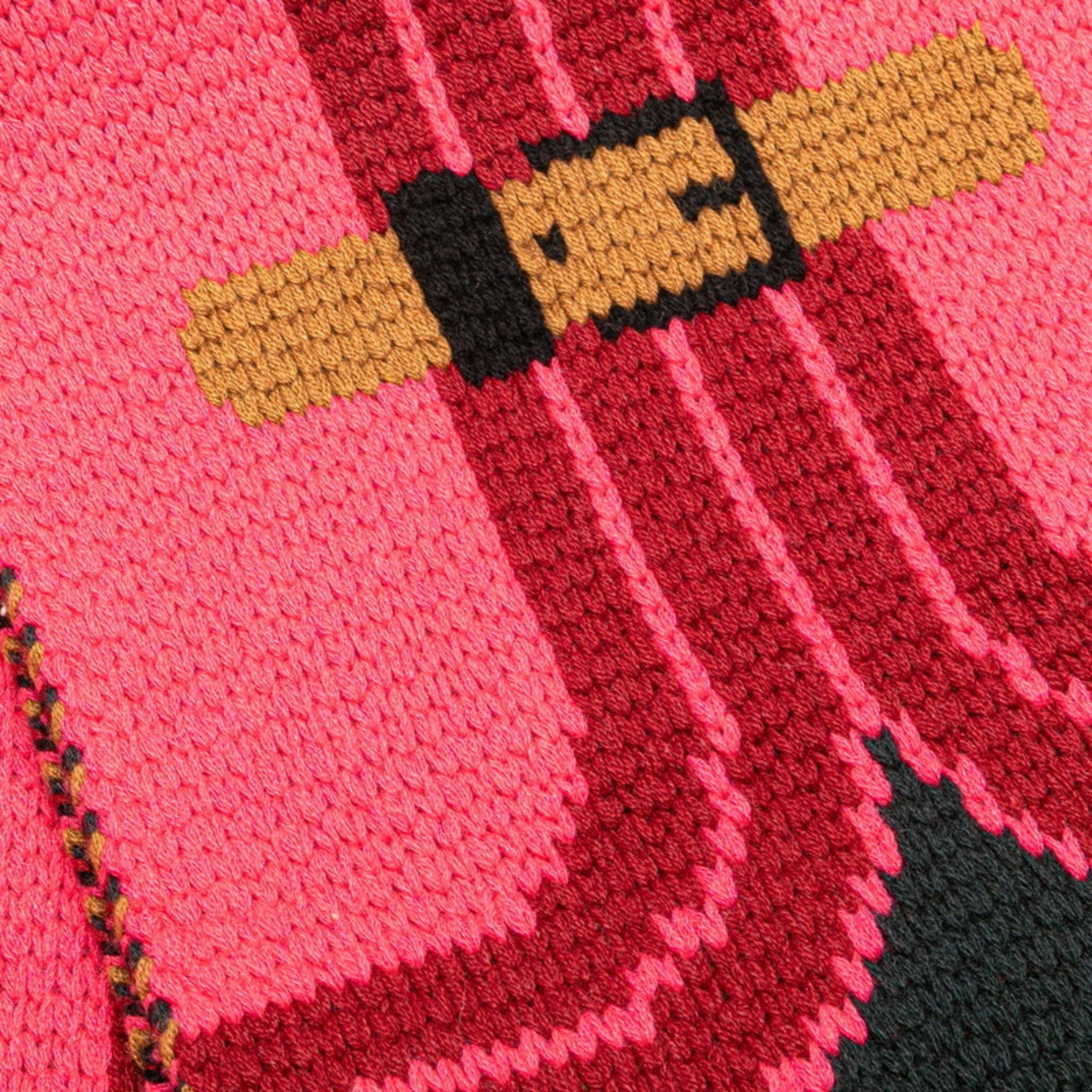 Hermès Grande Tenue Scarf, Pink Multicolor Cashmere, HERMES