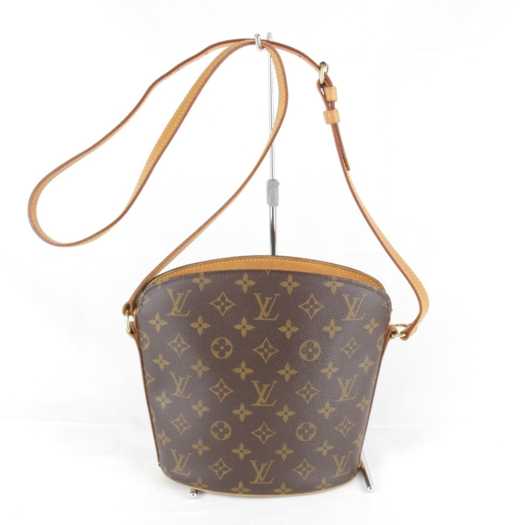 Louis Vuitton Drouot Shoulder Bag Monogram Canvas