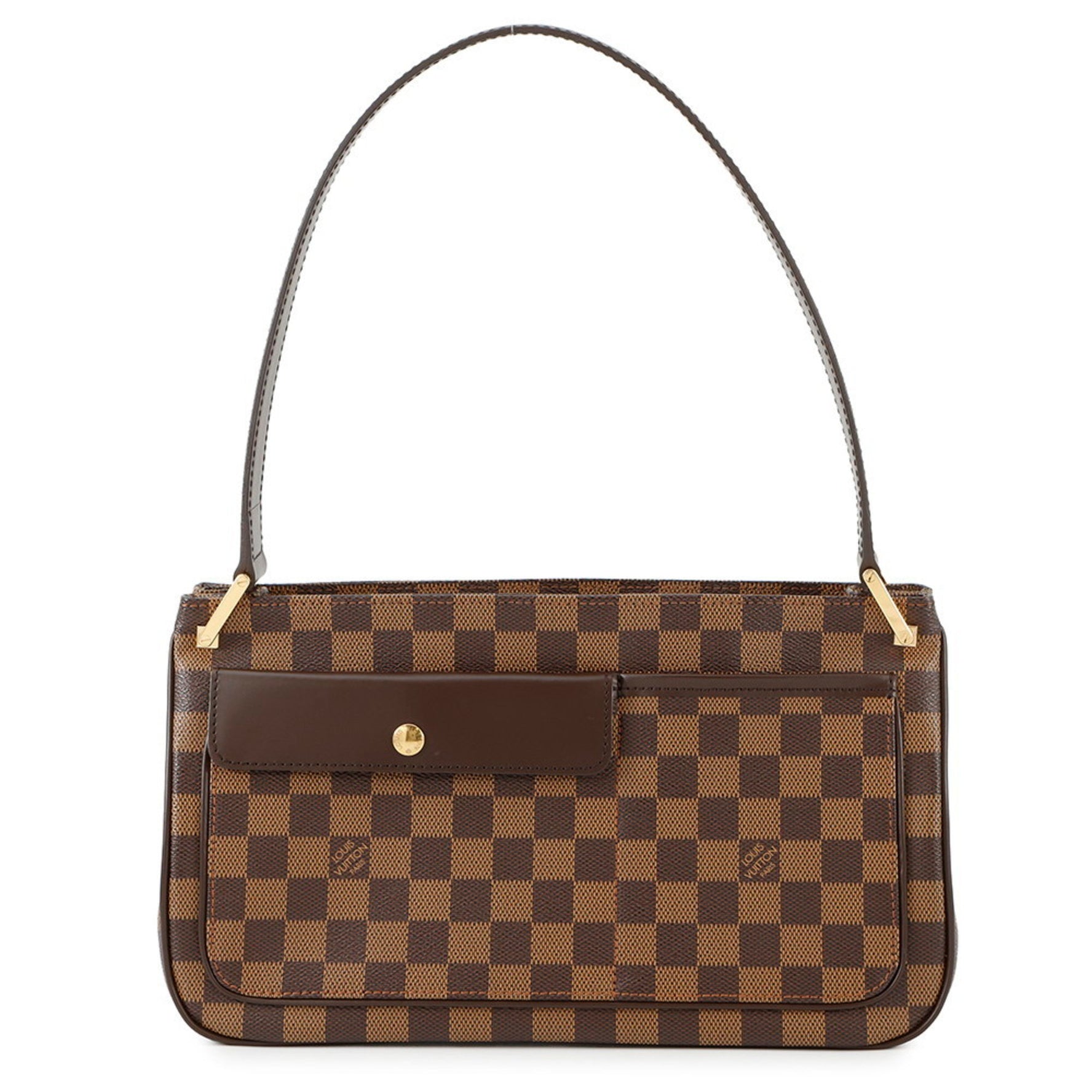 Louis Vuitton Shoulder Bag Damier Ebene Aubagne LOUIS VUITTON