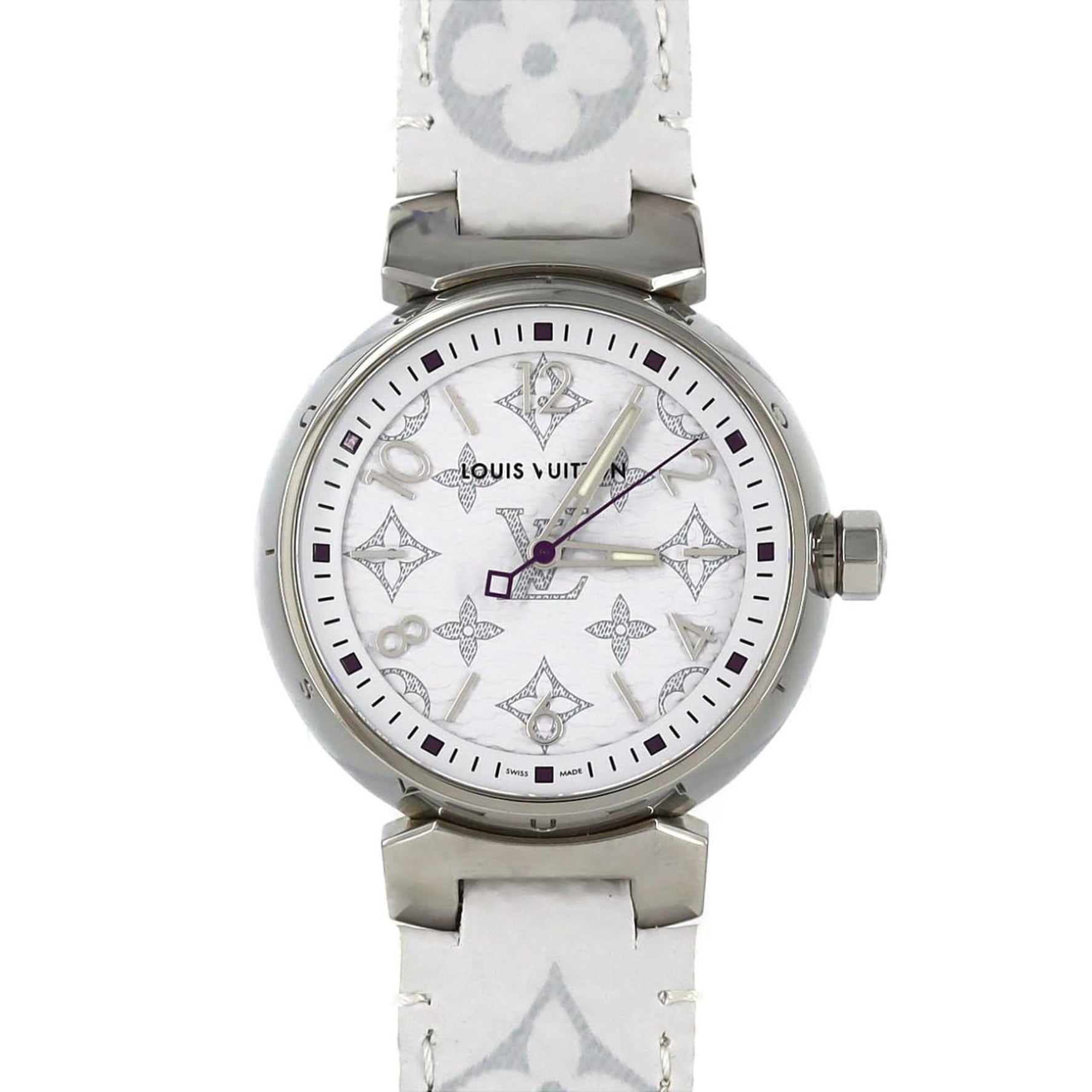 Louis Vuitton Tambour Stainless Steel Quartz Watch
