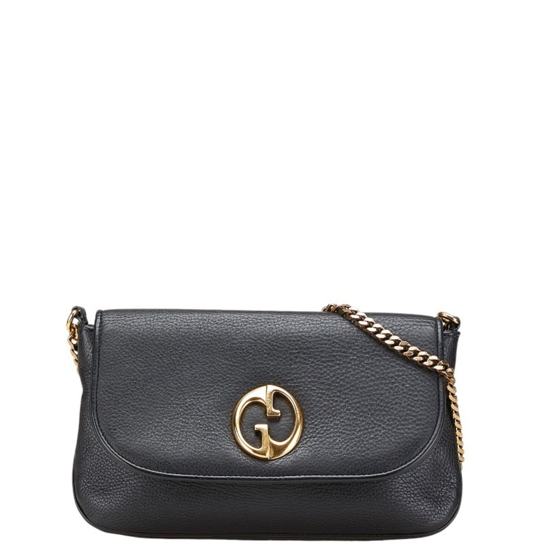 Gucci Chain Bag Leather