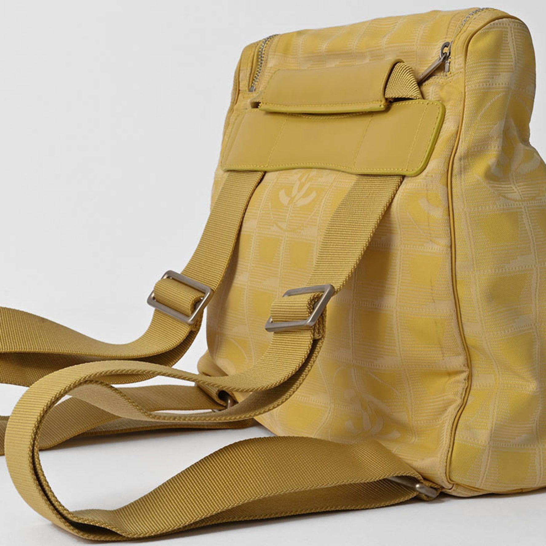 Chanel New Travel Line Shoulder Bag Nylon Backpack No. 7