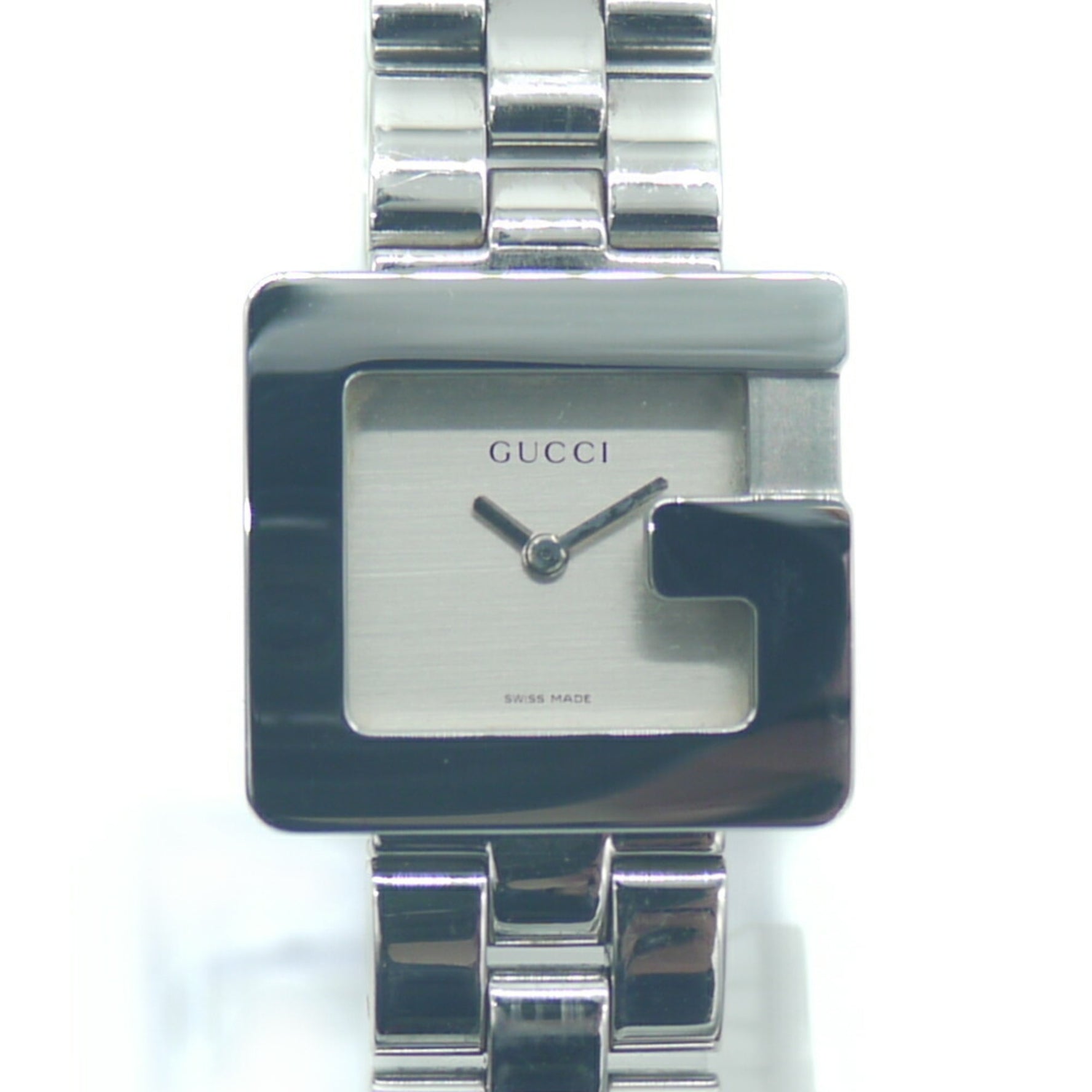 GUCCI G Watch Quartz Silver Dial