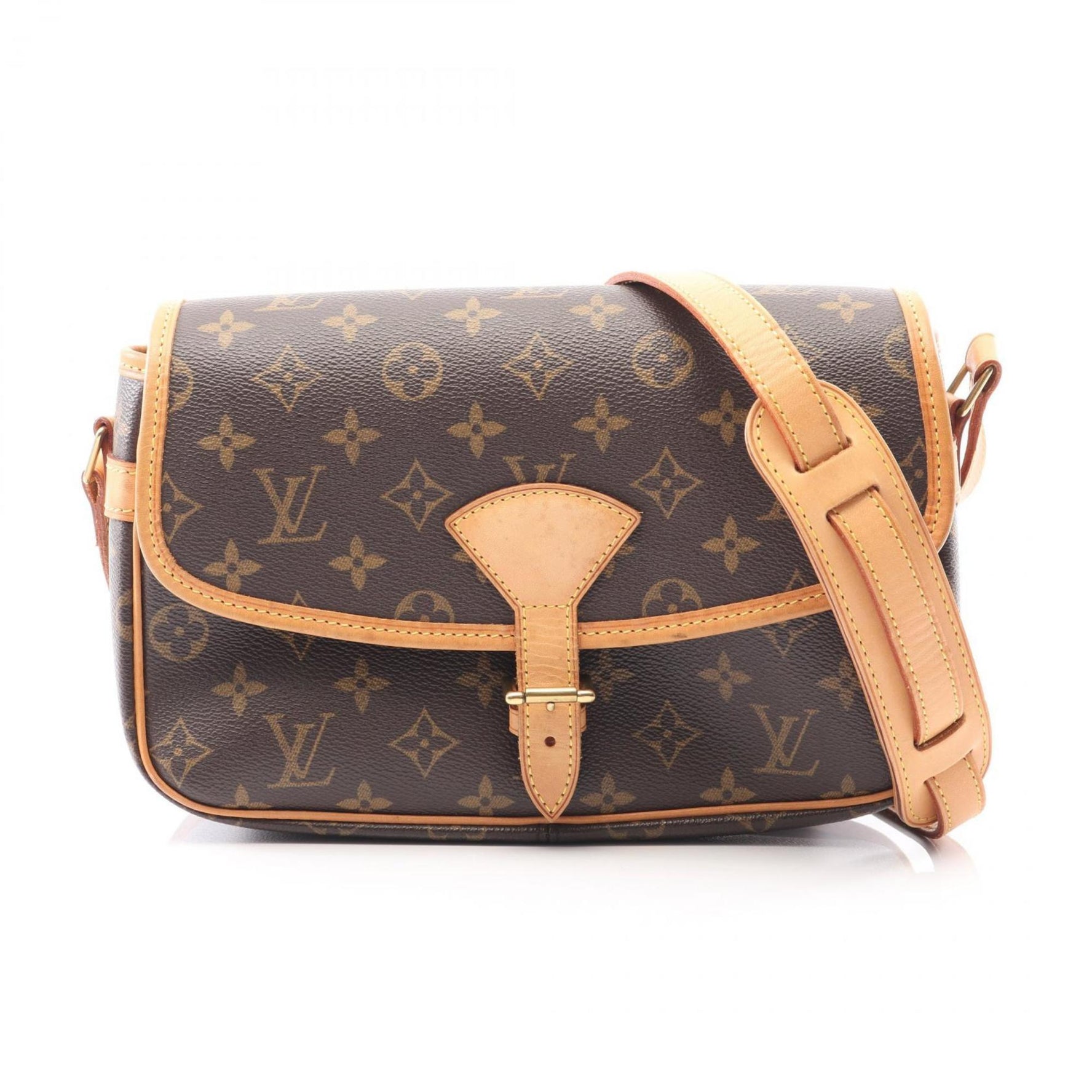 Louis Vuitton Sologne Shoulder Bag, Coated Canvas and Leather, Monogram