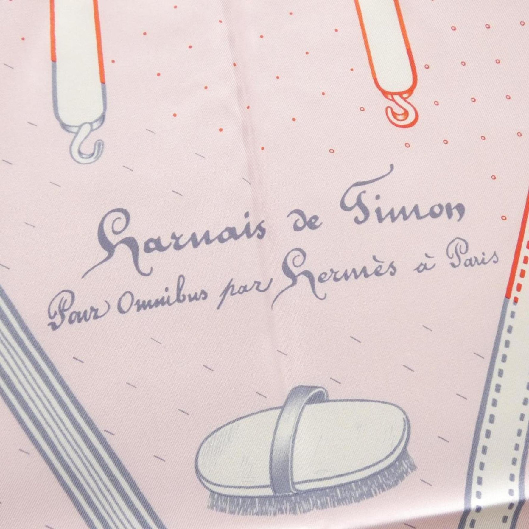 Hermes Hermès HARNAIS DE TIMON Carré Scarf
