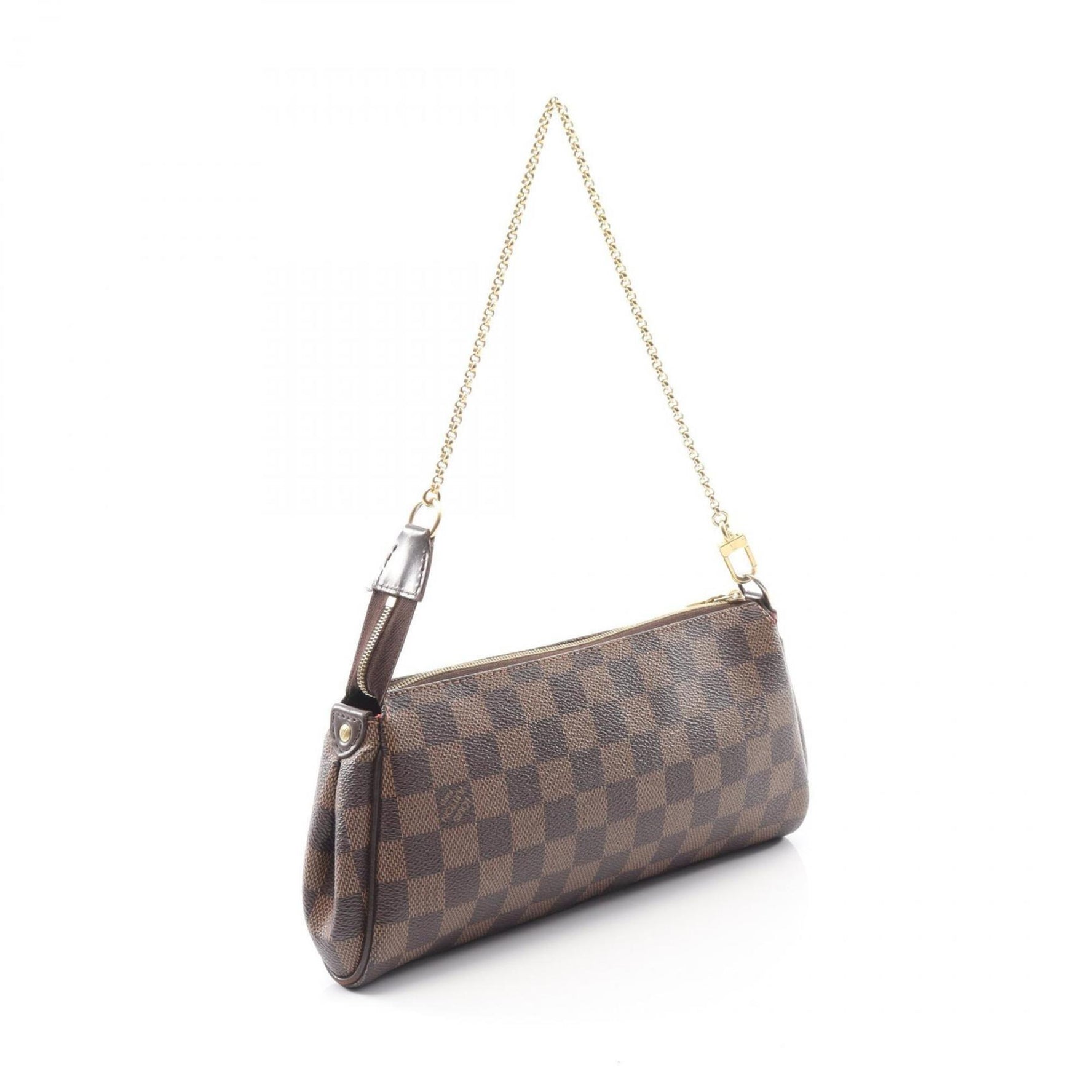 Louis Vuitton Eva Damier Ebene Handbag, Coated Canvas and Leather