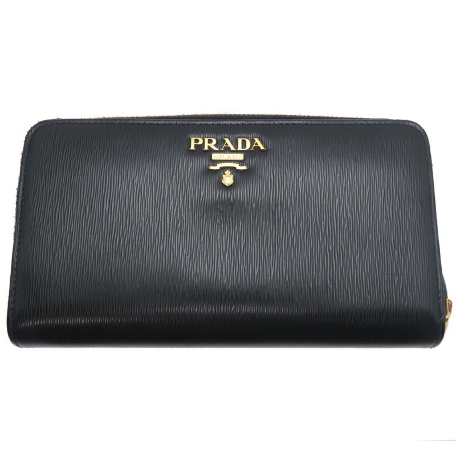Prada Long Wallet Leather Nero (Black)