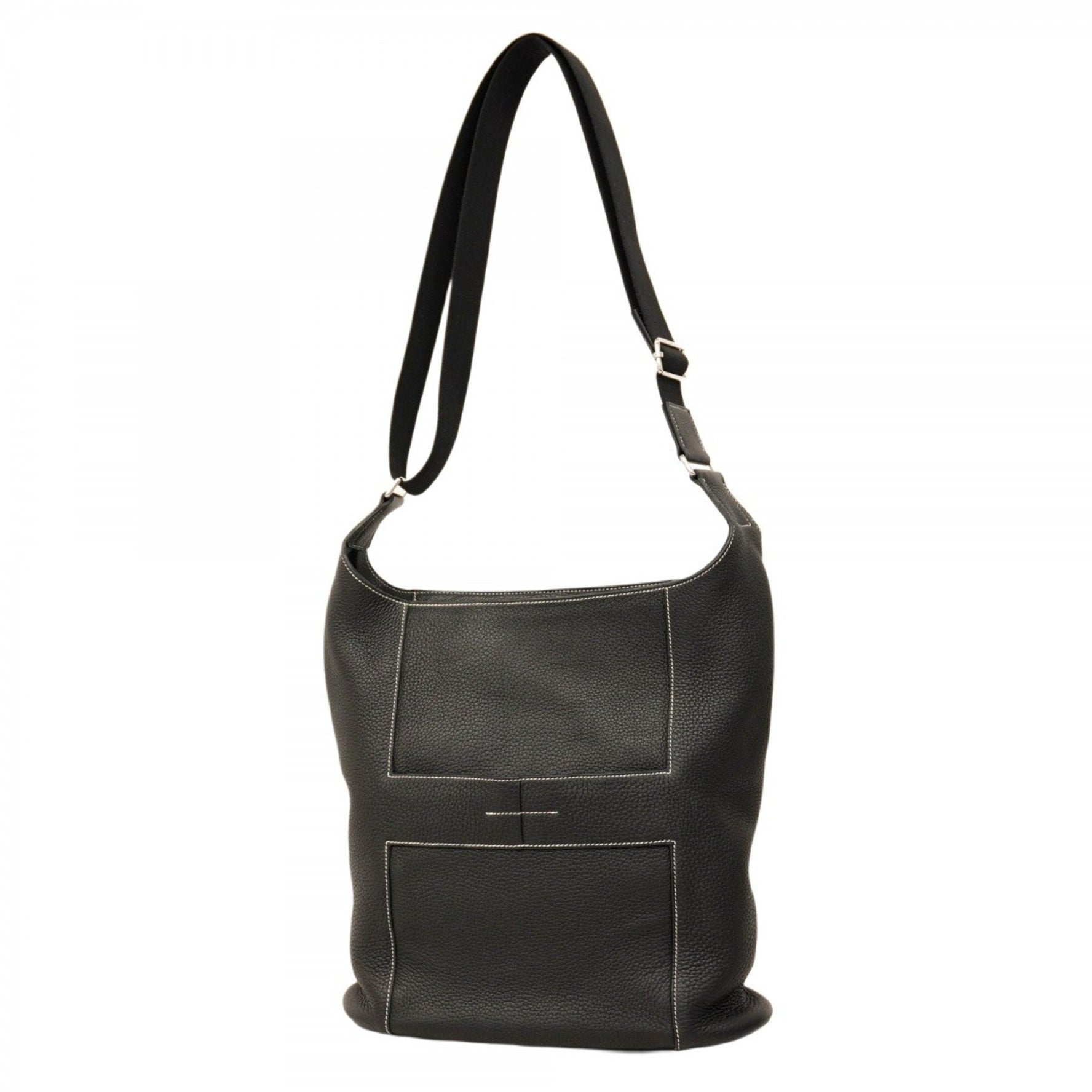 Hermes Hermès Good News GM Shoulder Bag, Taurillon Clemence Leather, Size L Engraved