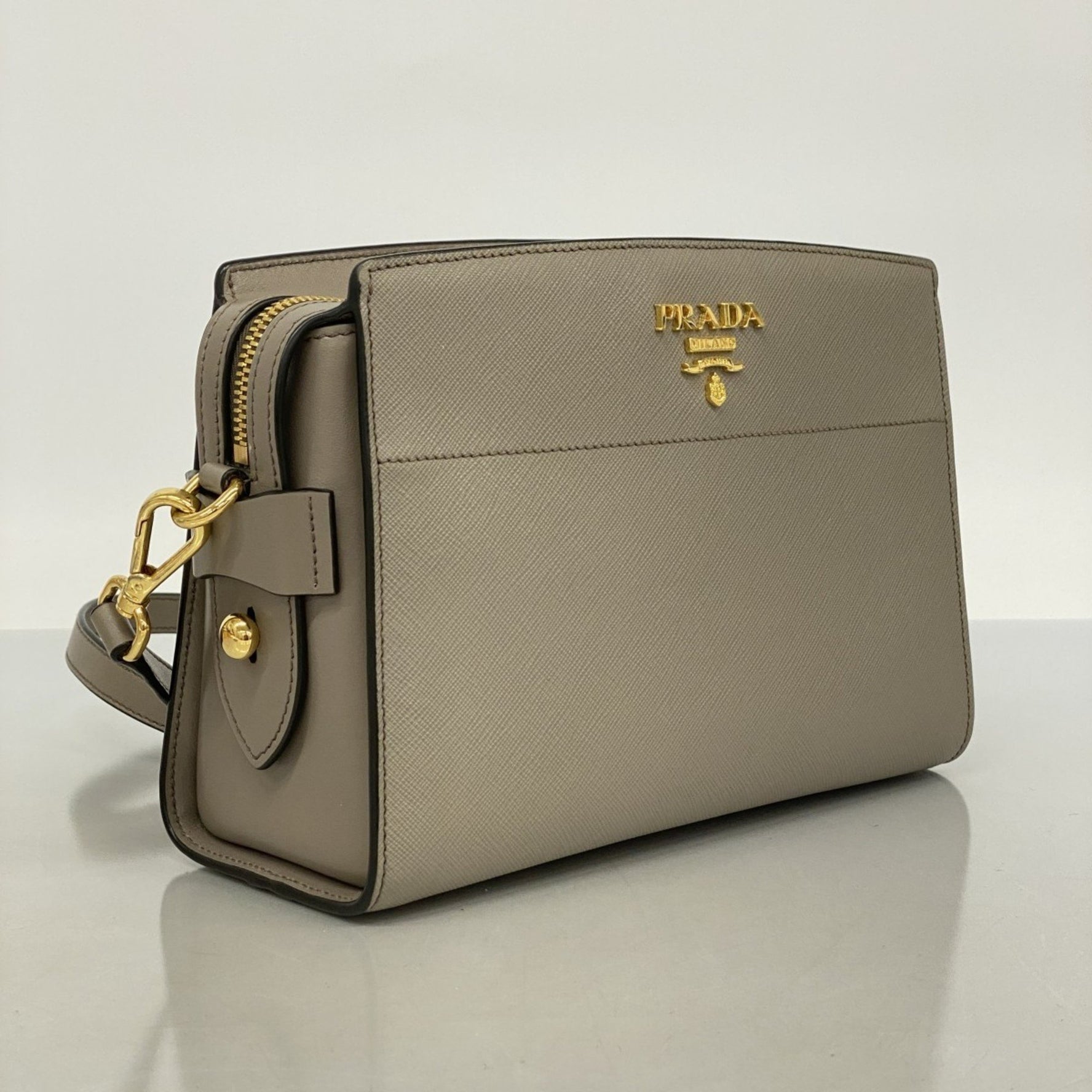 Prada Saffiano Leather Shoulder Bag