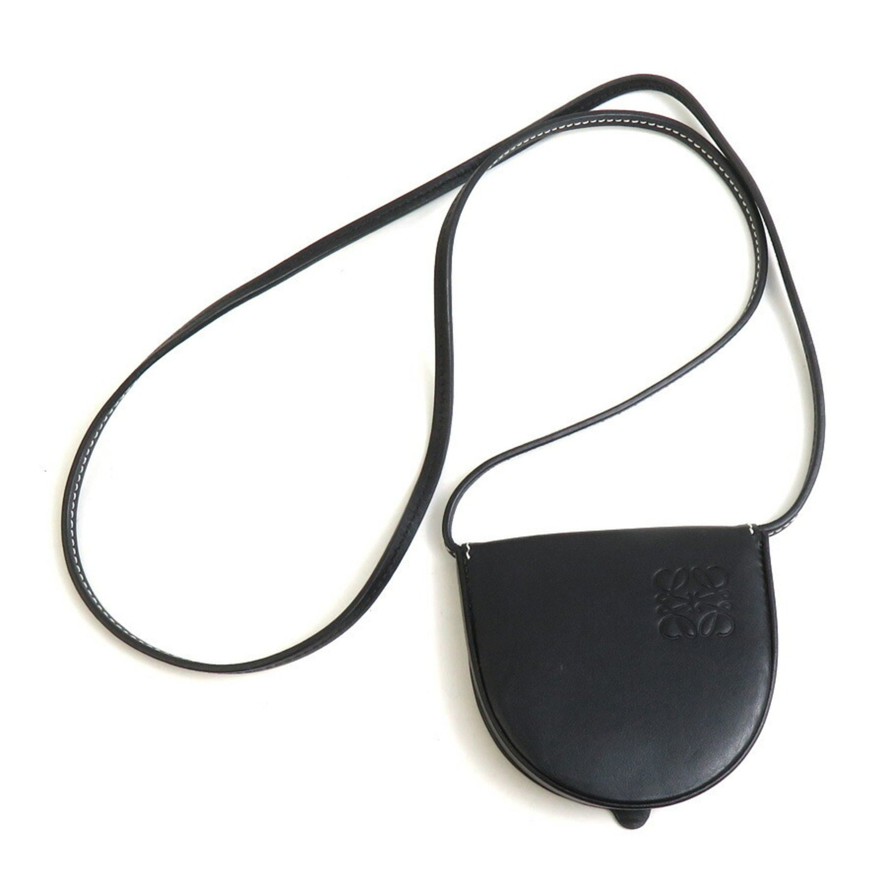 LOEWE wallet/coin case heel pouch leather