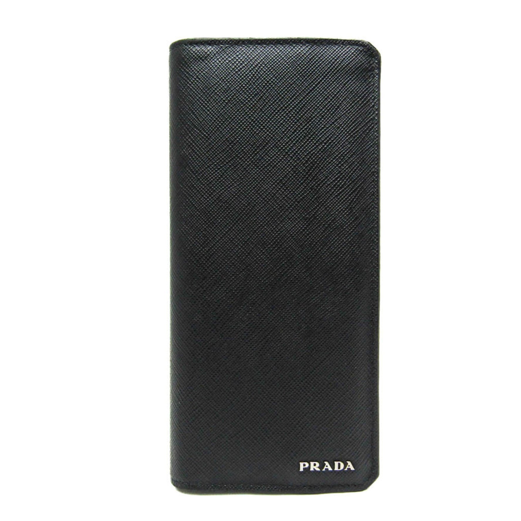 Prada Leather Long Wallet (bi-fold)