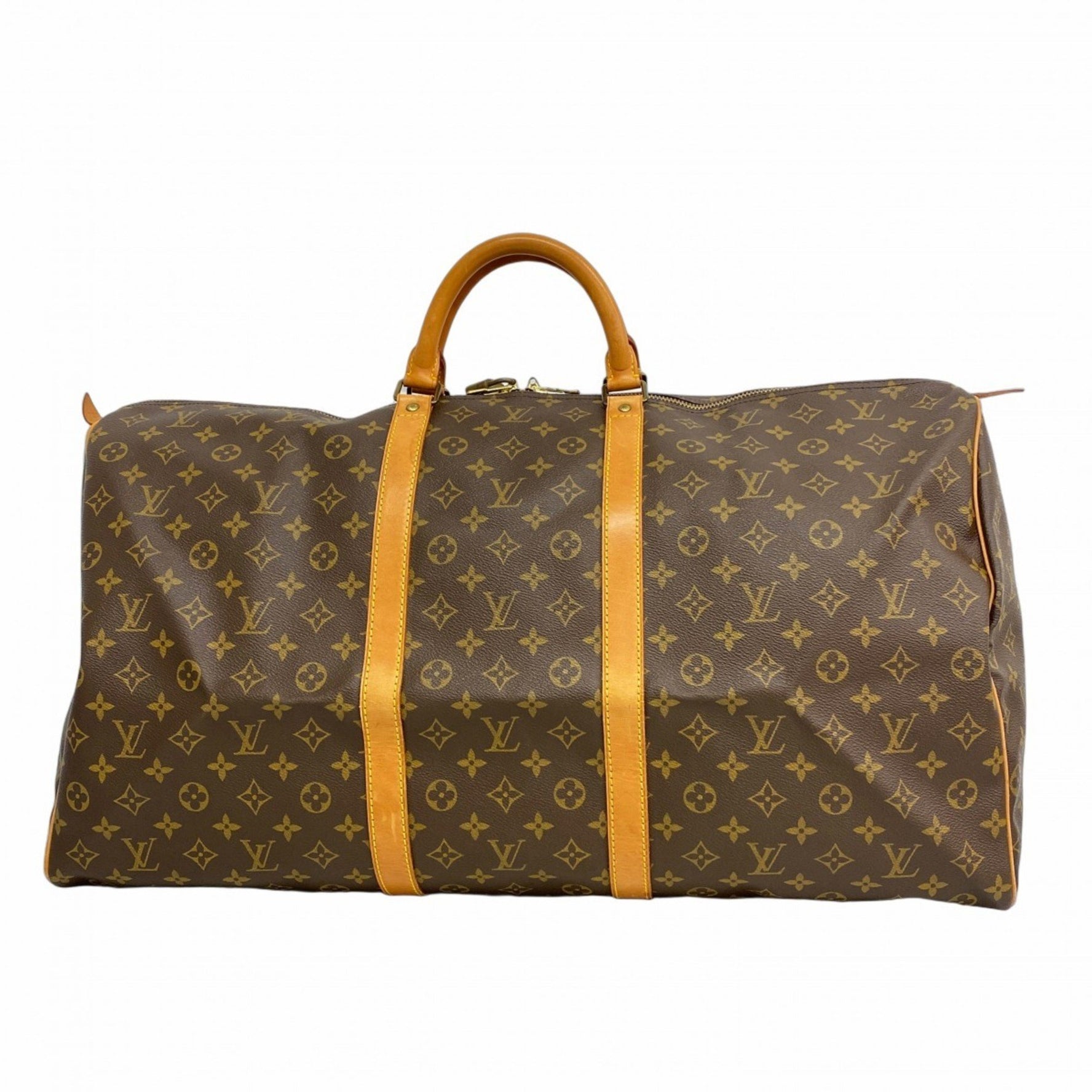 Louis Vuitton Monogram Keepall 60 Boston Bag Men's and