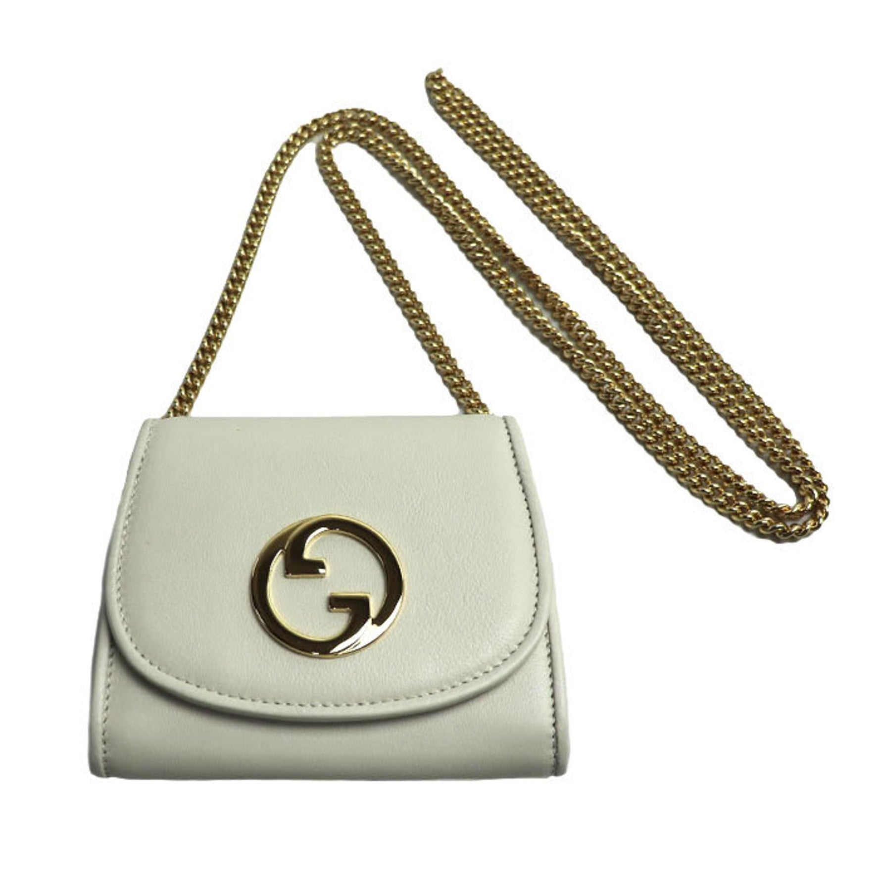 GUCCI Interlocking G Blondie Medium Chain Wallet Shoulder Bag Reason for Sale